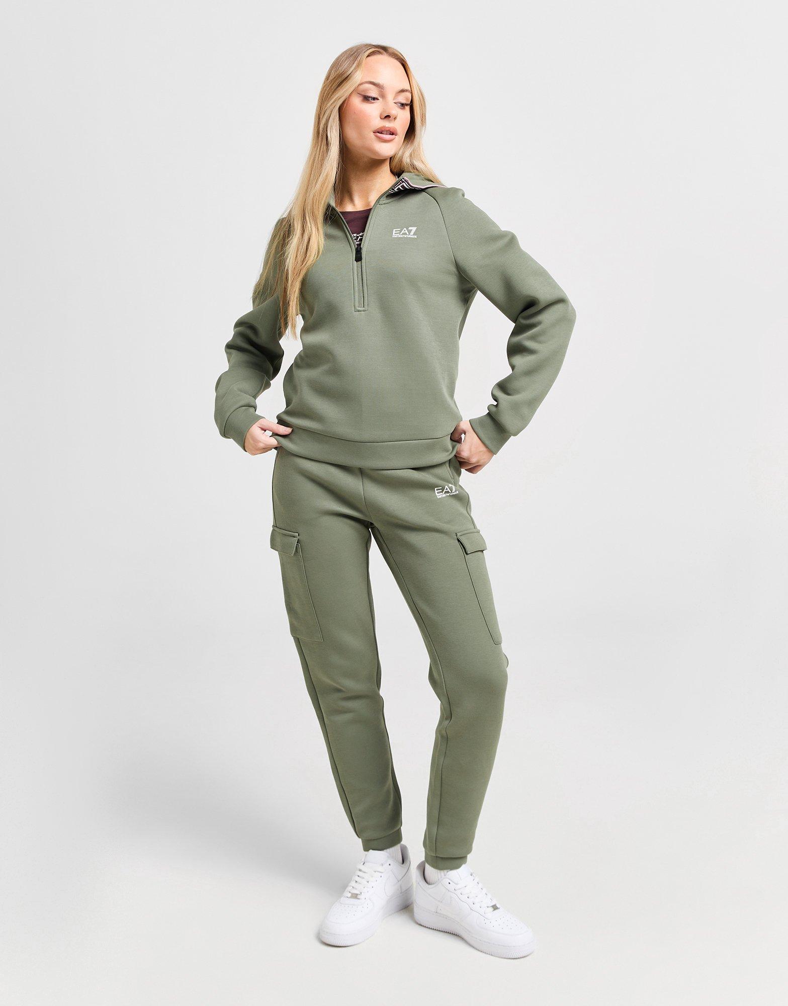 EA7 Emporio Armani Ventus Tape 1/2 Zip Hoodie