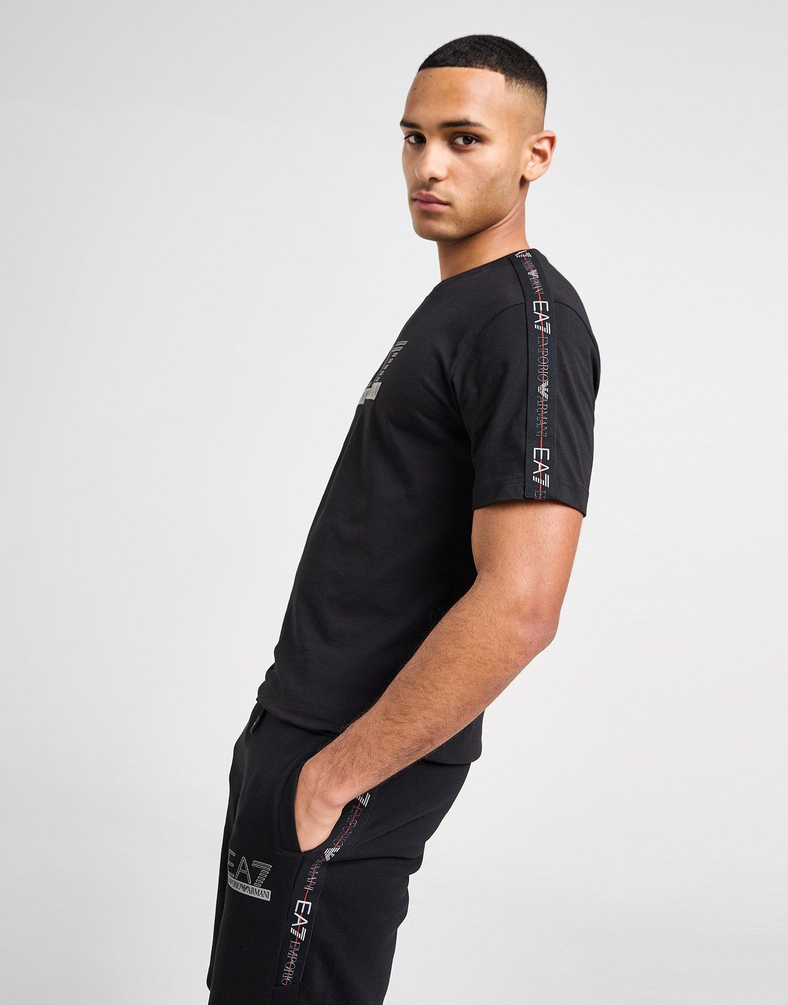 EA7 Emporio Armani Tape Large Logo T-Shirt