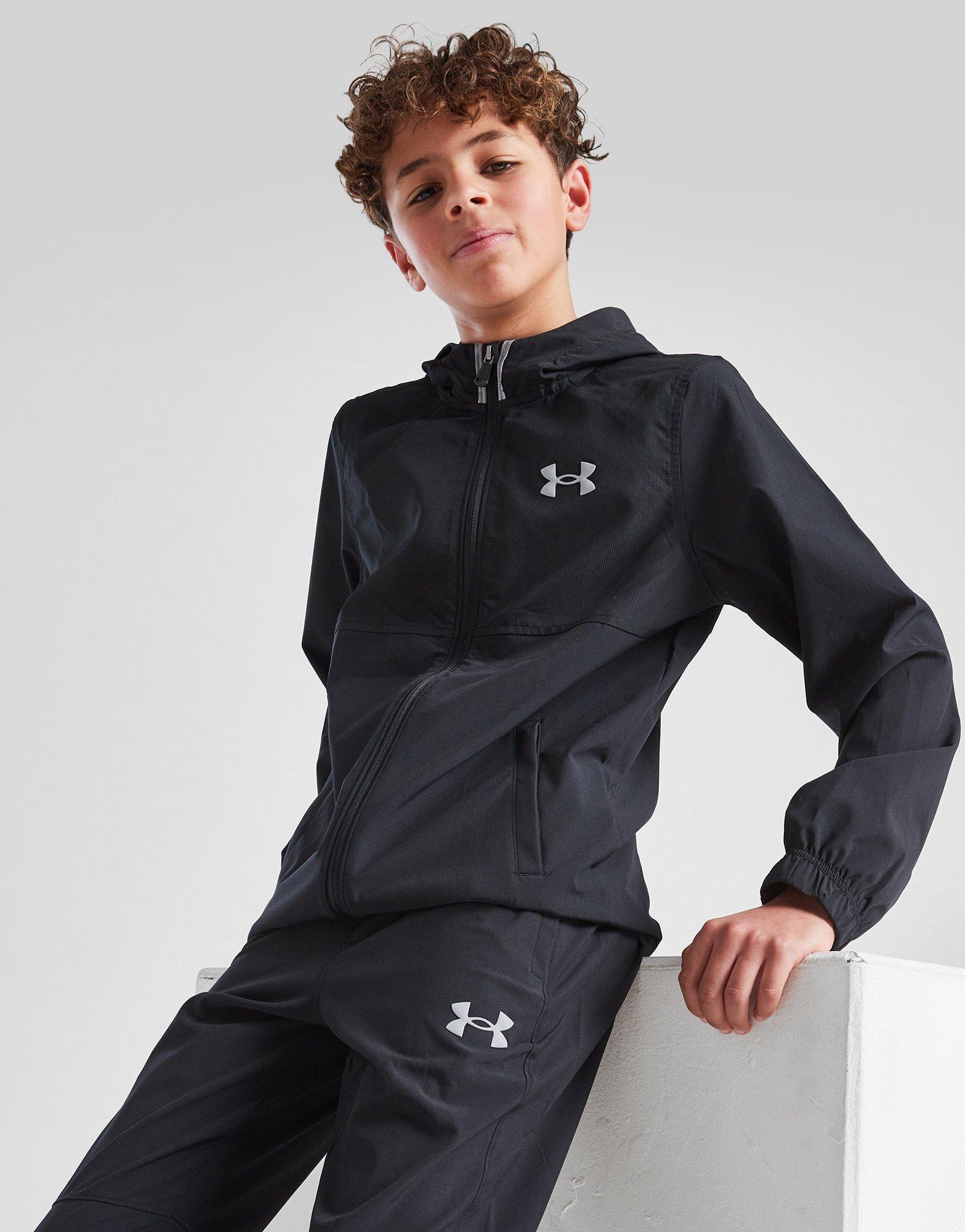 Under Armour Woven Hooded Jacke Kinder