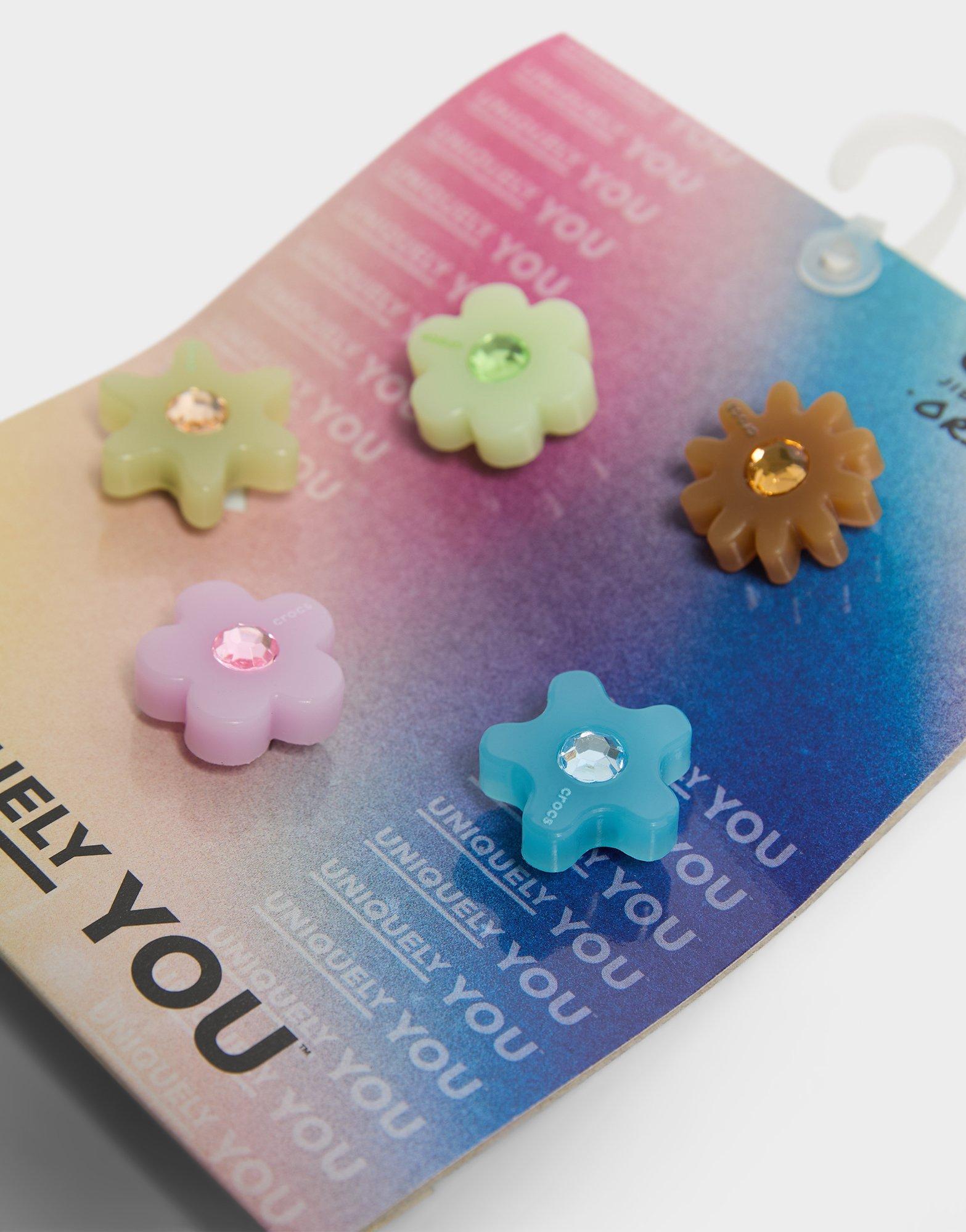 Crocs 5er-Pack Enlighten Flower Jibbitz-Anhänger