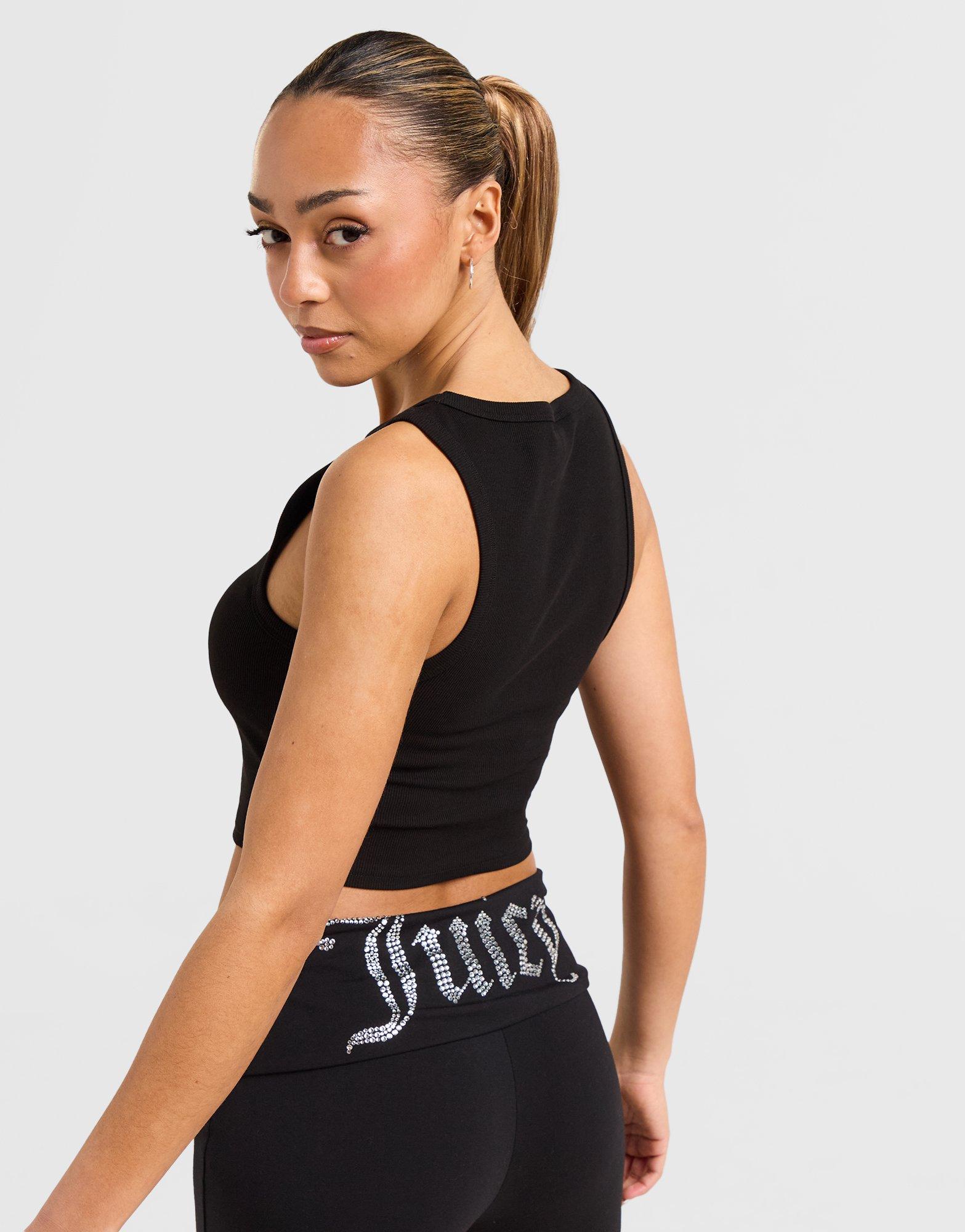 JUICY COUTURE Diamante Rib Tanktop