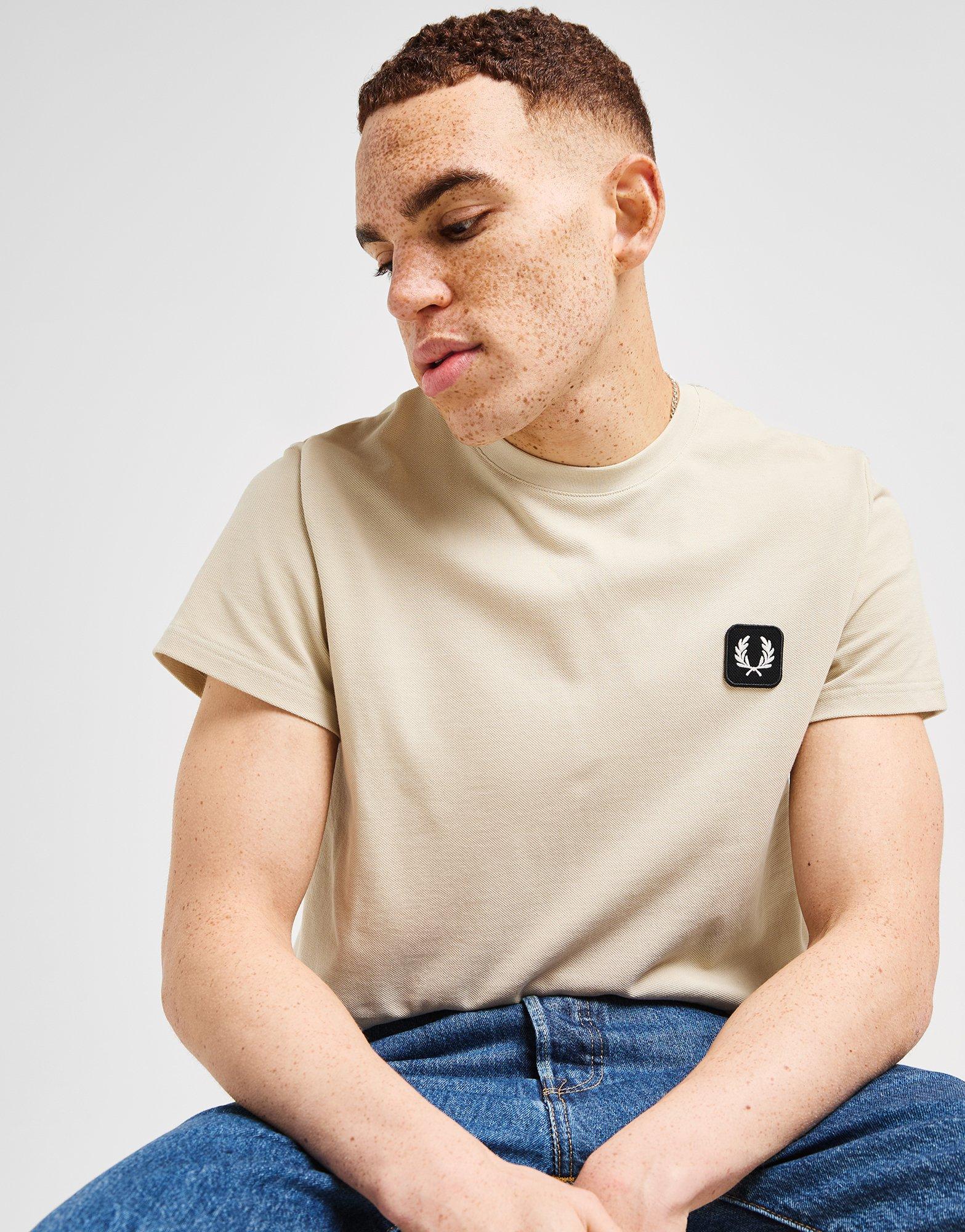 Fred Perry Badge Pique T-Shirt