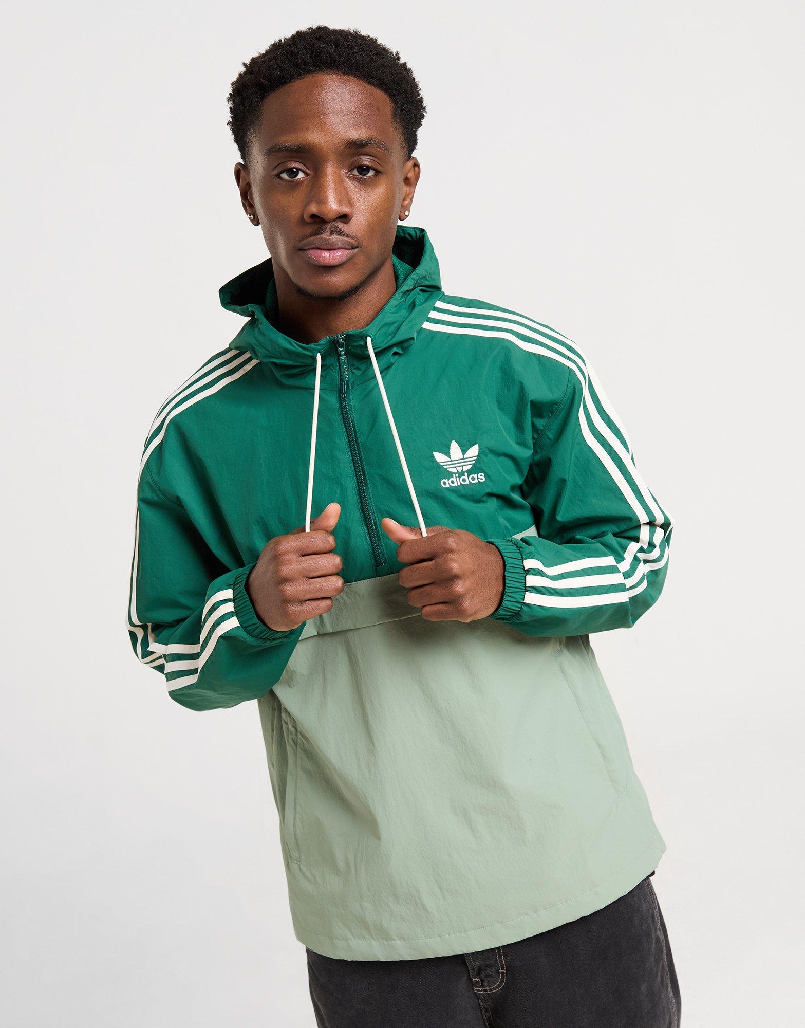 adidas Originals Overhead 1/2 Zip Windbreaker Jacket