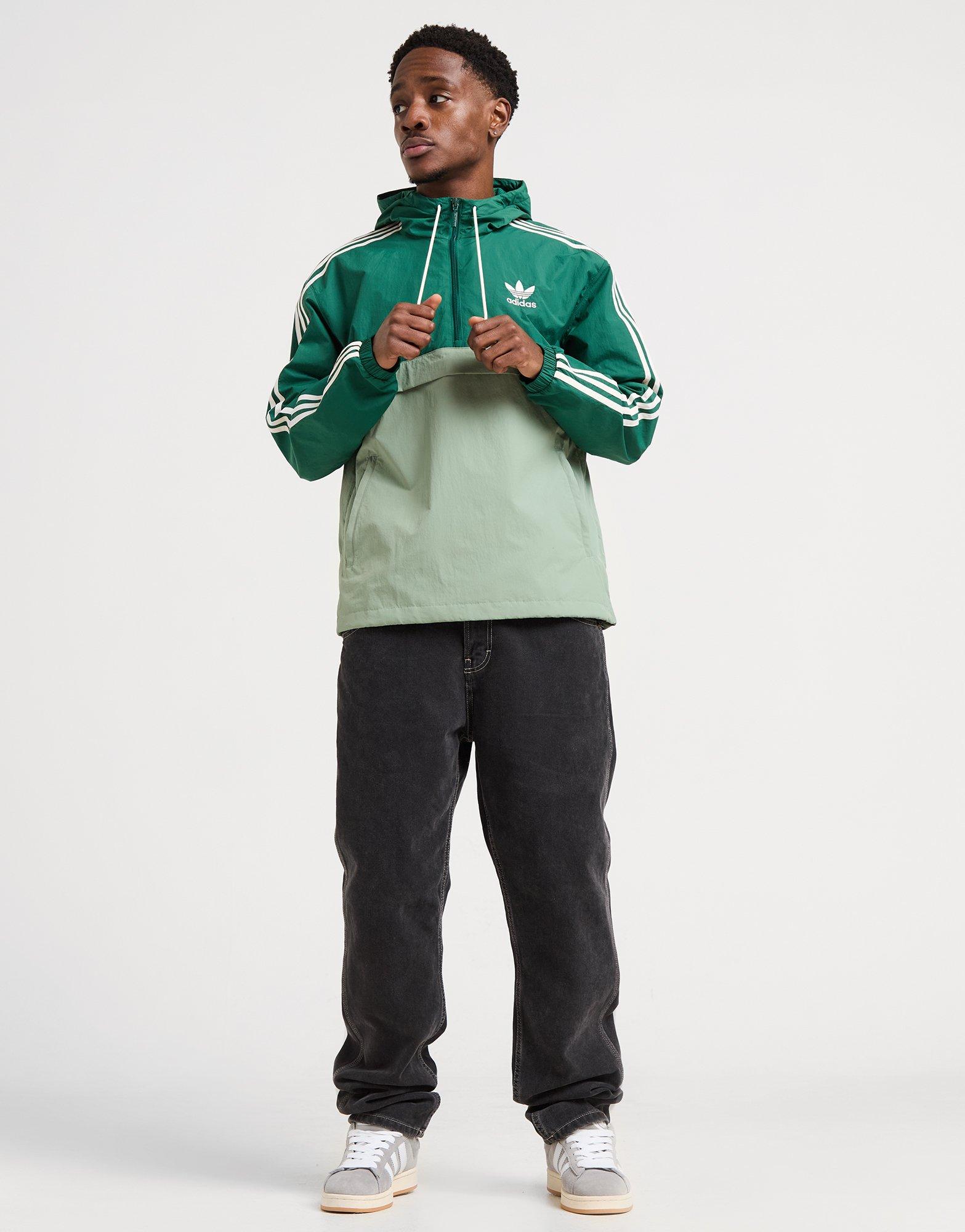 adidas Originals Overhead 1/2 Zip Windbreaker Jacket