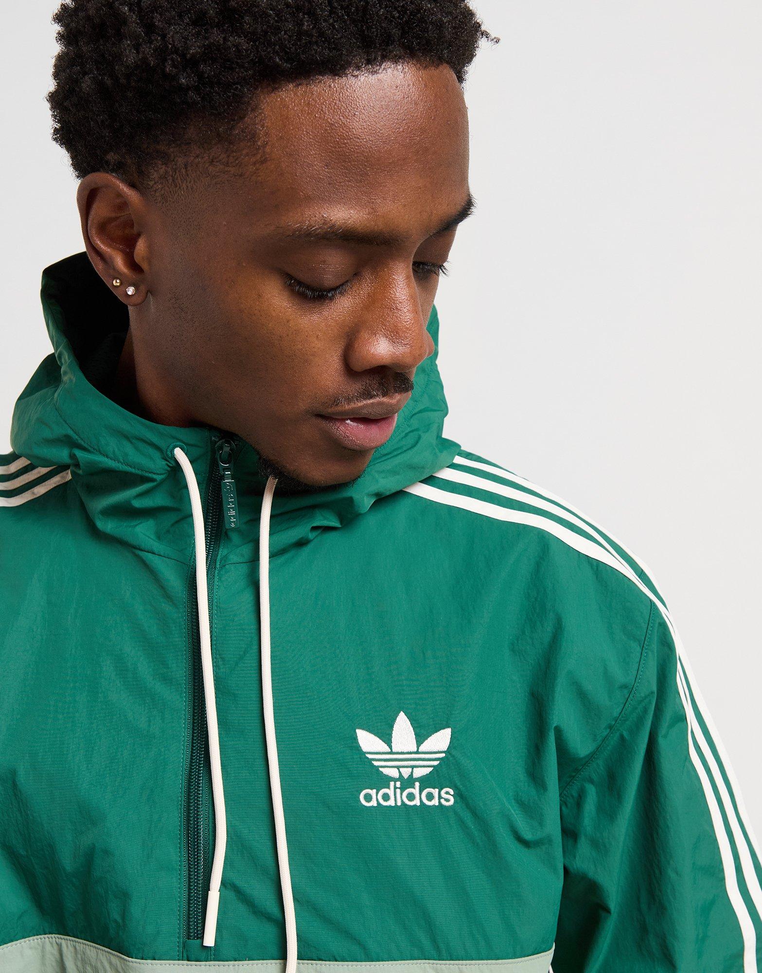 adidas Originals Overhead 1/2 Zip Windbreaker Jacket