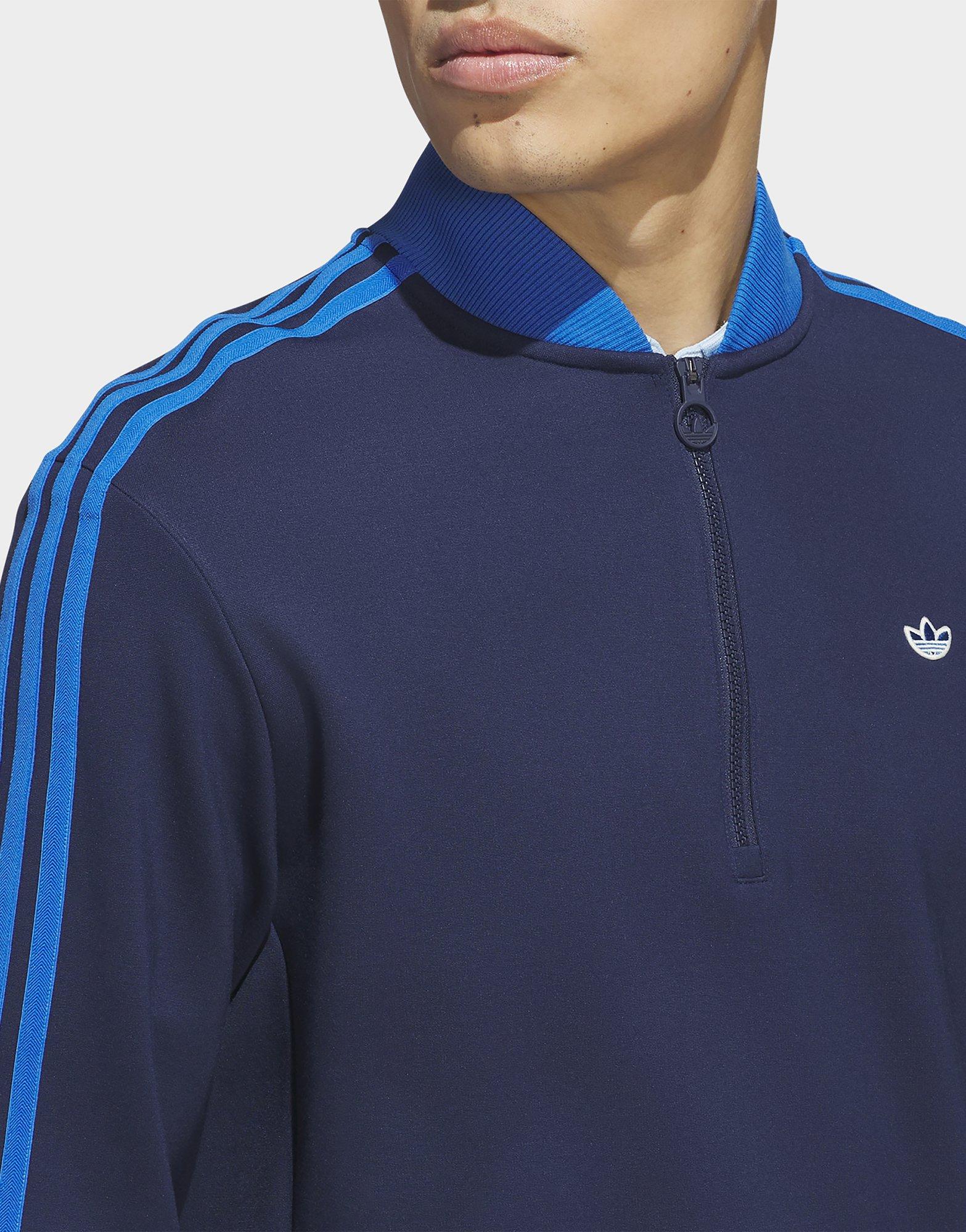 adidas Originals 3-Streifen 1/4 Zip Sweatshirt
