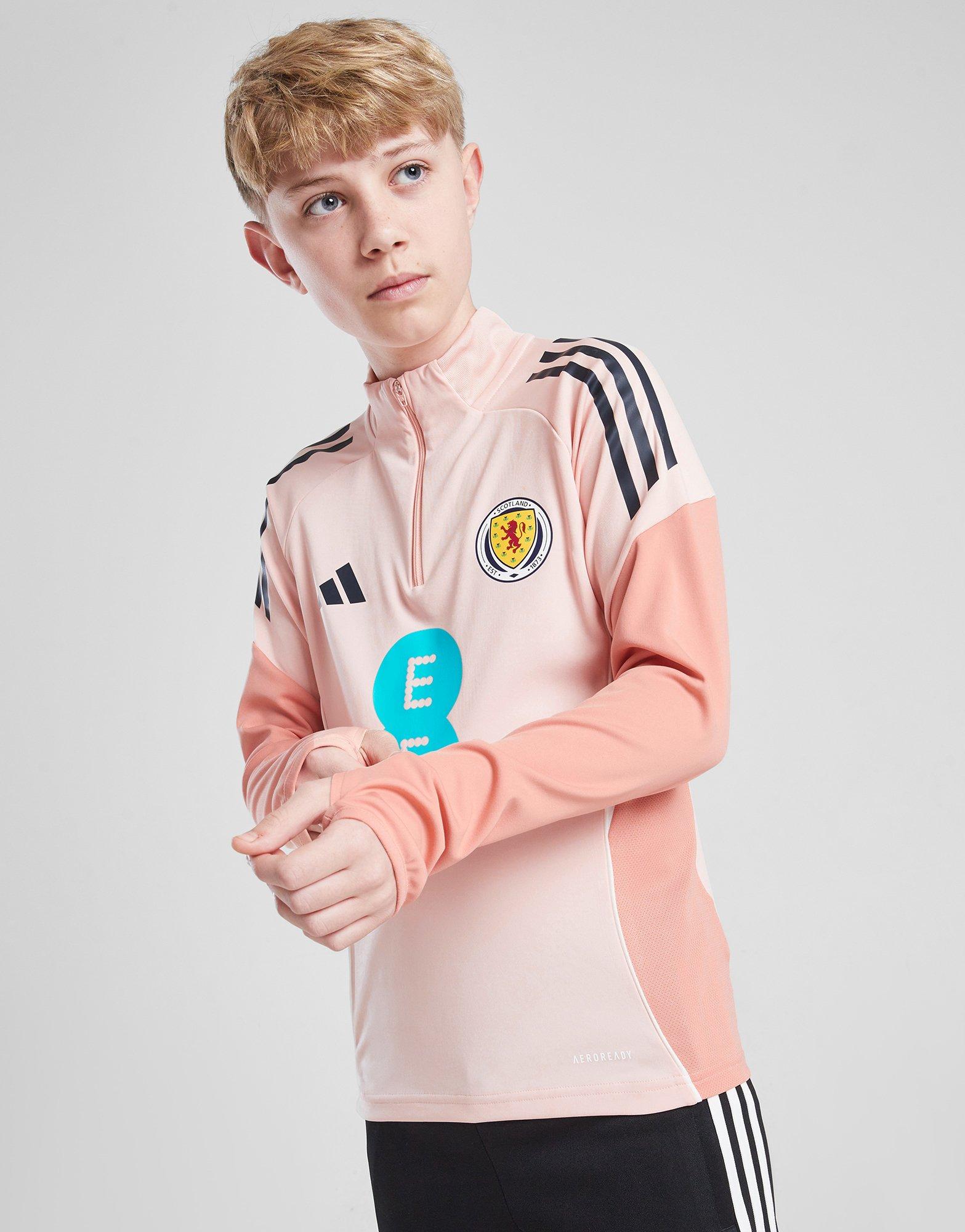 adidas Schottland Tiro 25 Trainingsoberteil Kinder