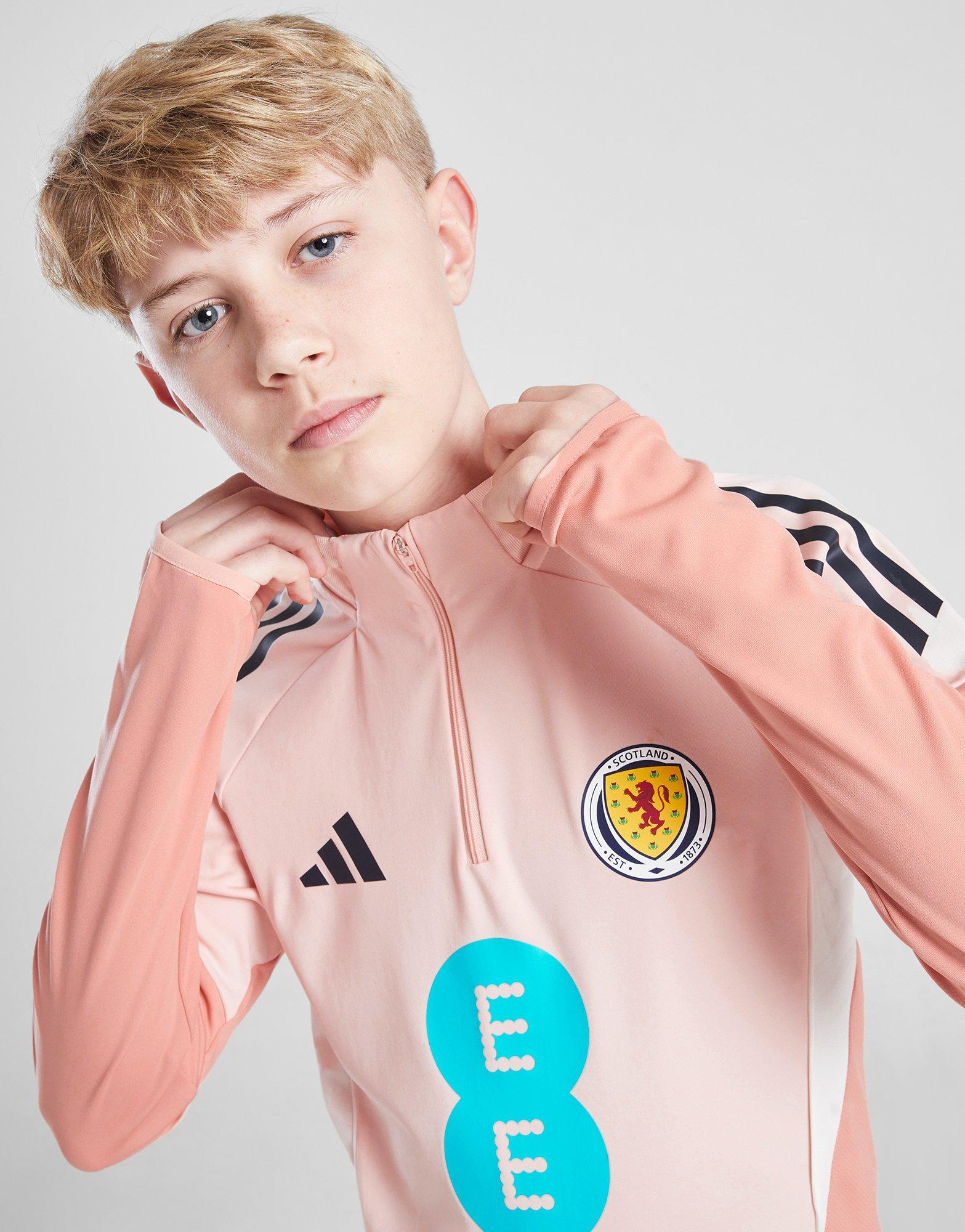 adidas Schottland Tiro 25 Trainingsoberteil Kinder