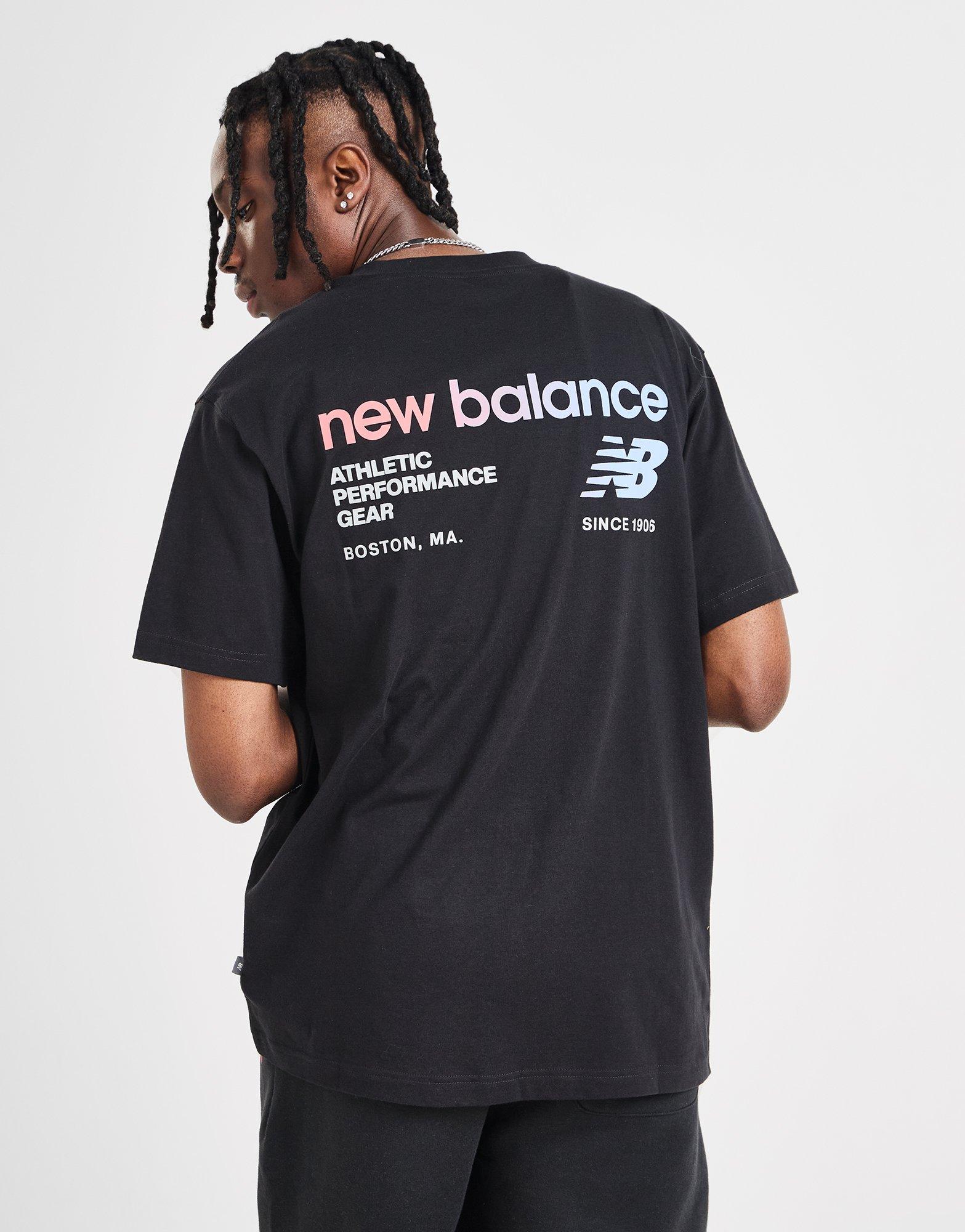 New Balance Linear Back Print T-Shirt