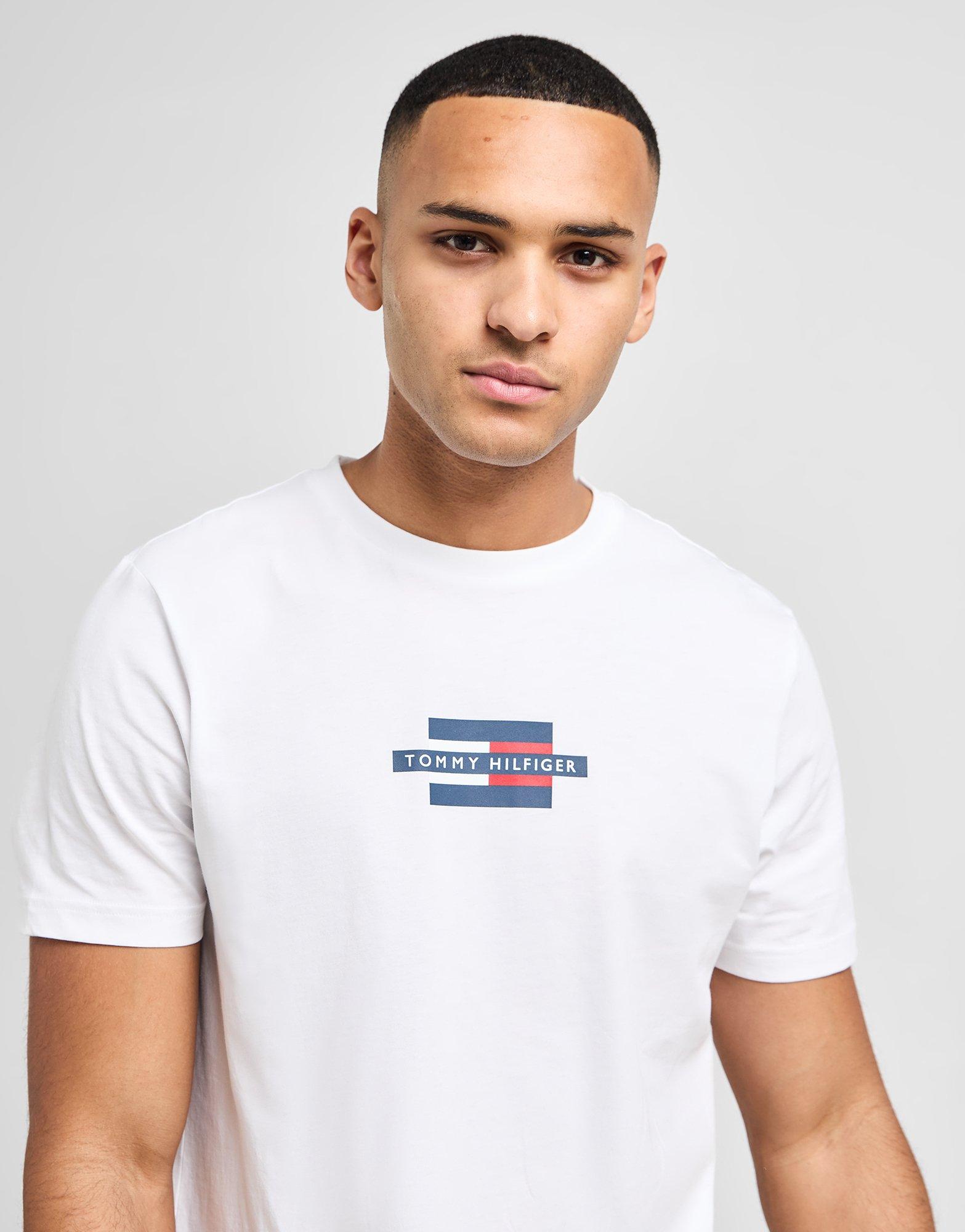 Tommy Hilfiger Strike Through Flag T-Shirt