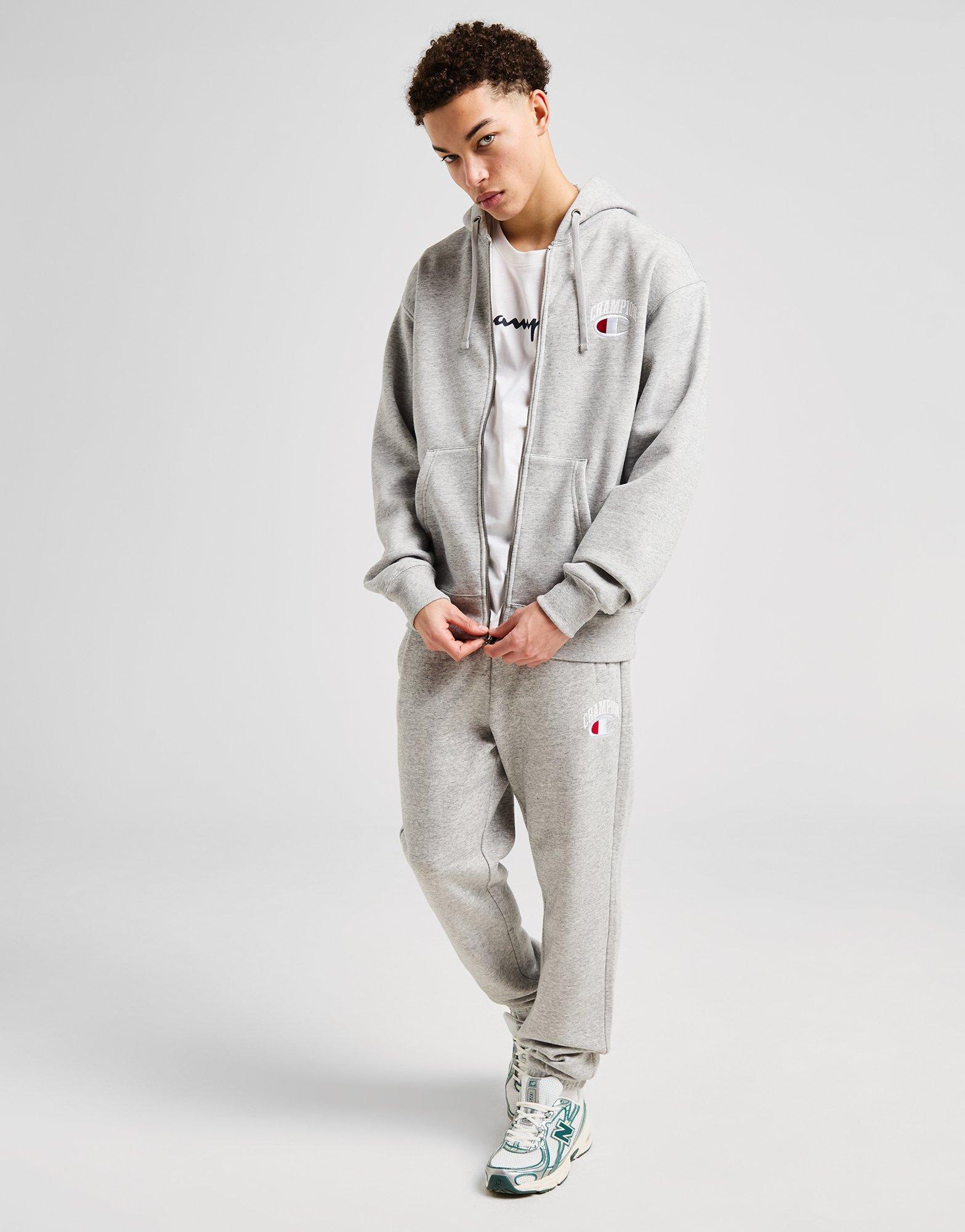 Champion Back Logo Zip Through Hoodie
