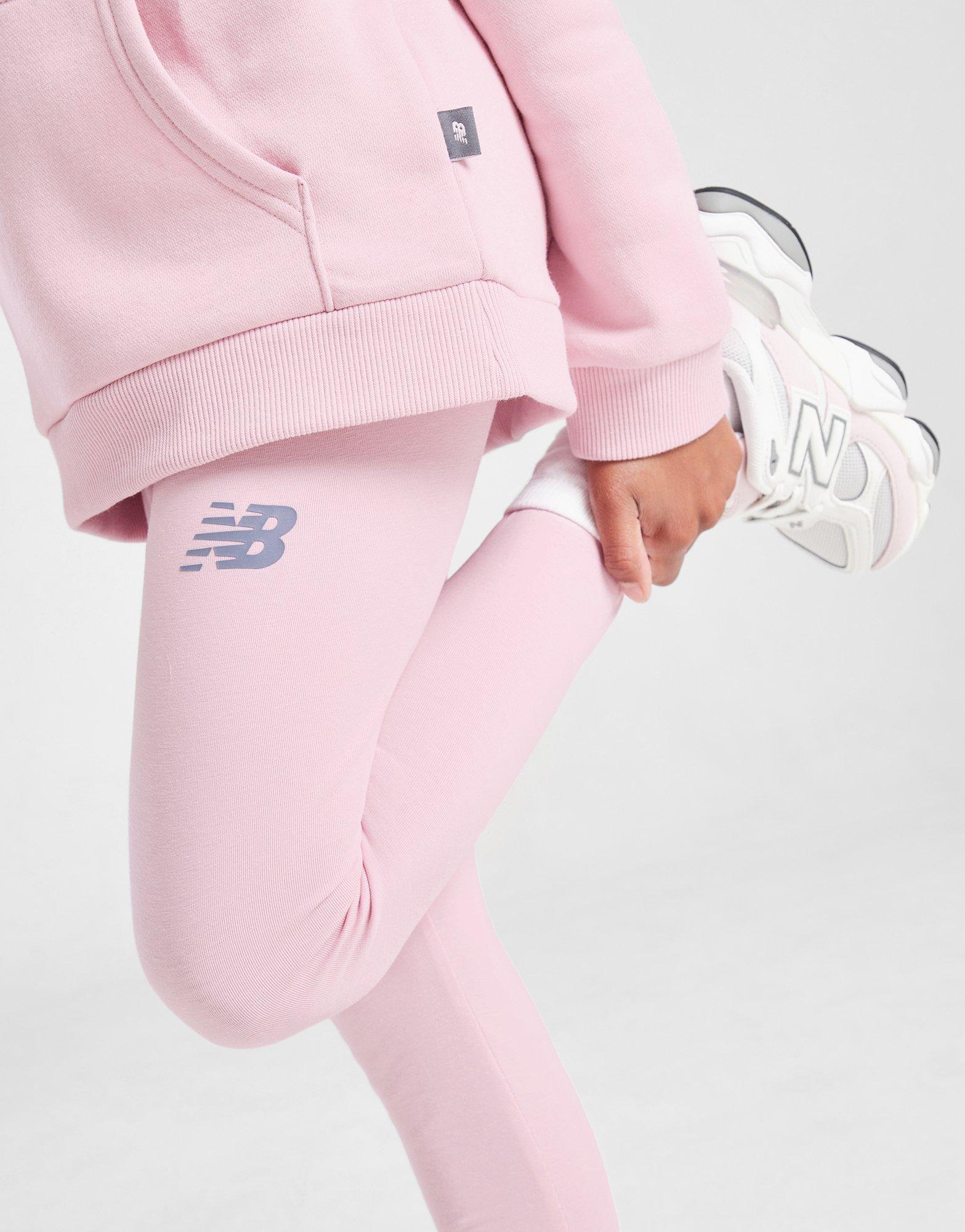 New Balance Girls\' Arch Logo Hoodie/Leggings Set Children
