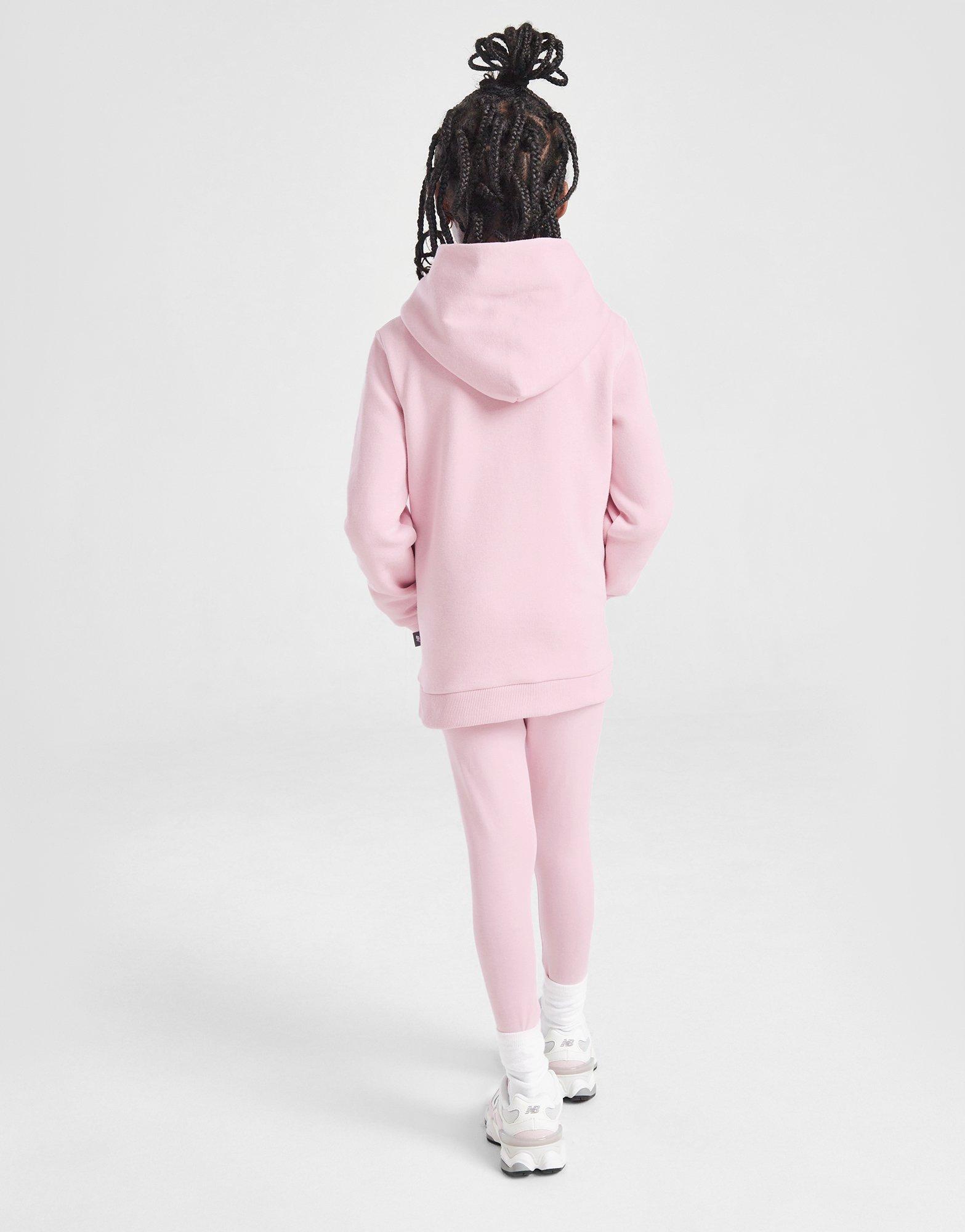New Balance Girls\' Arch Logo Hoodie/Leggings Set Children