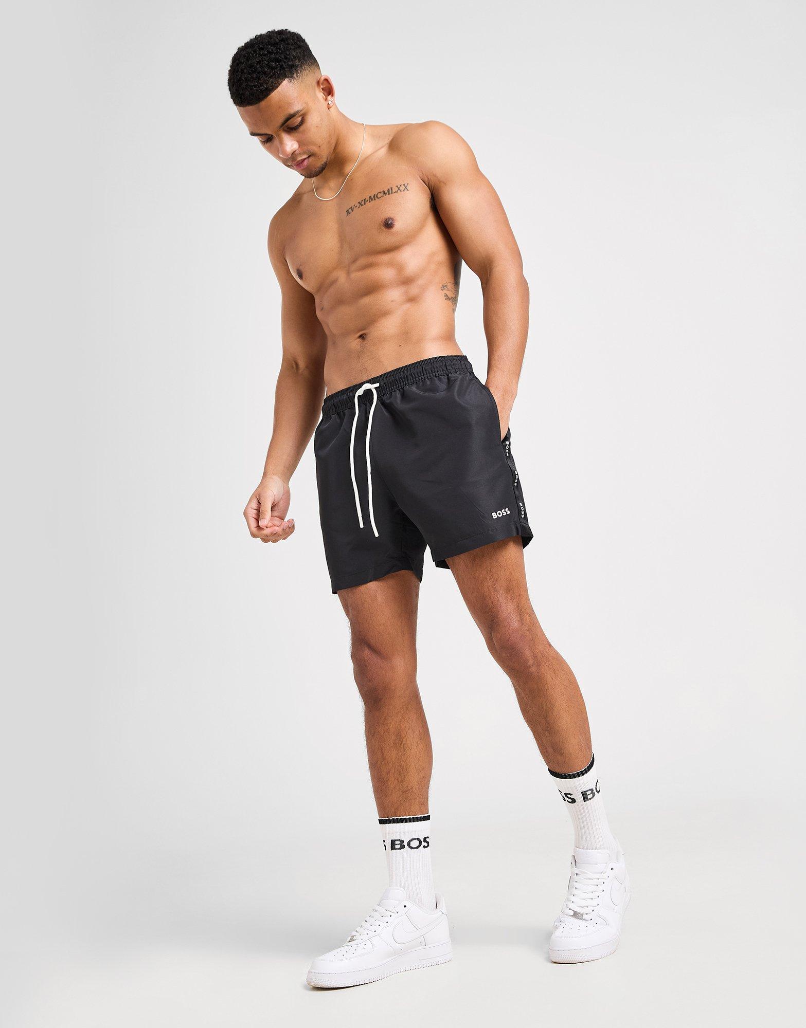 BOSS Repeat Tape Swim Shorts