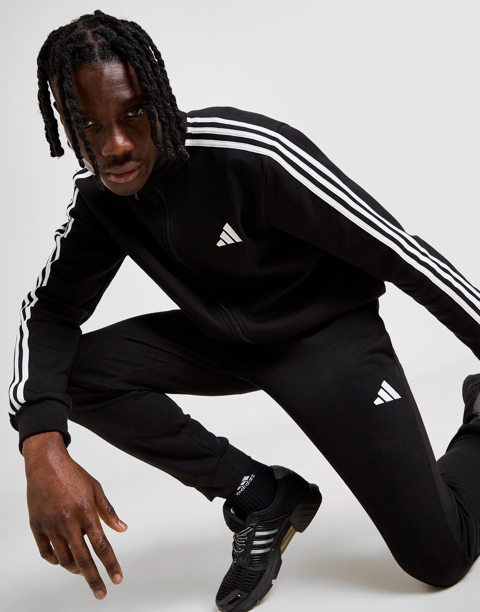 adidas Fleece 3-Streifen Trainingsanzug