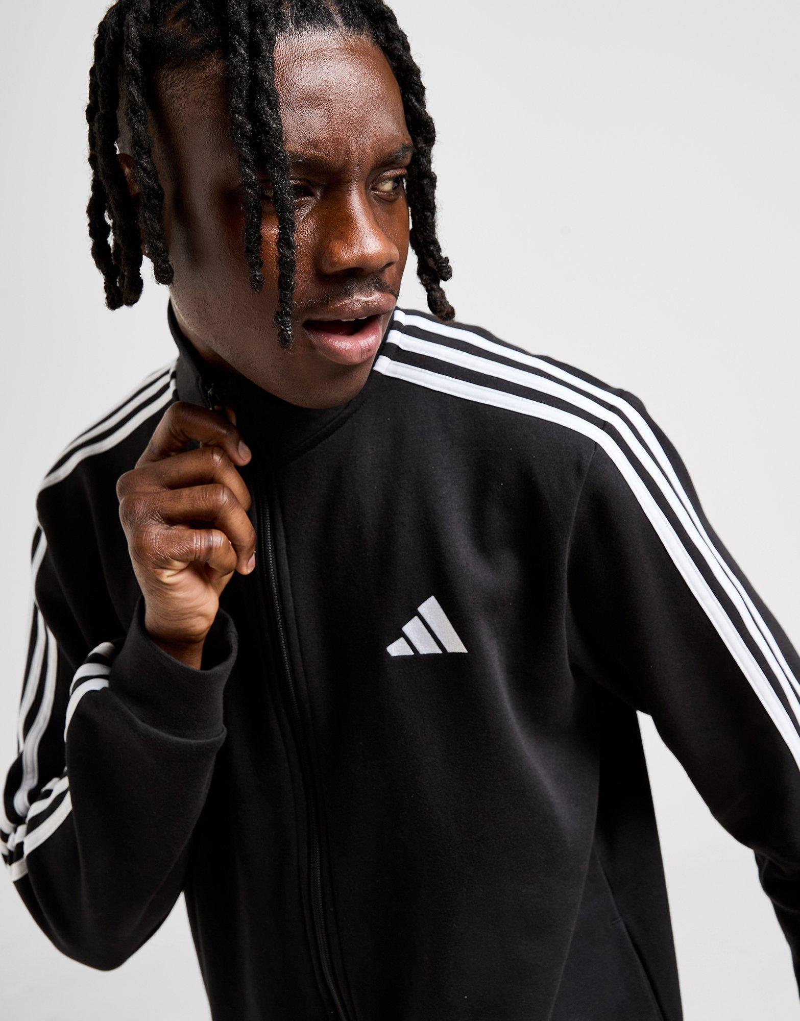 adidas Fleece 3-Streifen Trainingsanzug