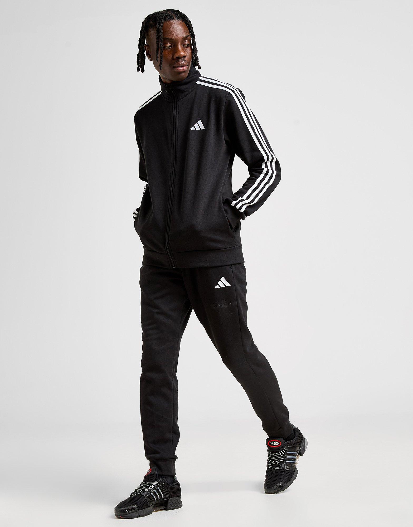 adidas Fleece 3-Streifen Trainingsanzug
