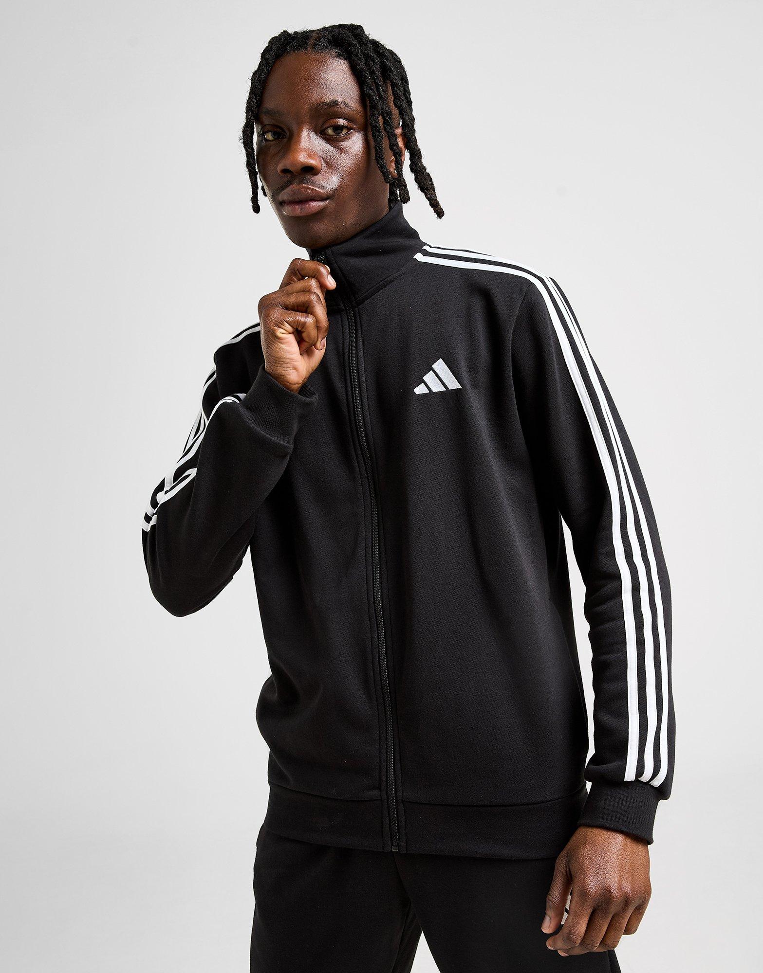 adidas Fleece 3-Streifen Trainingsanzug