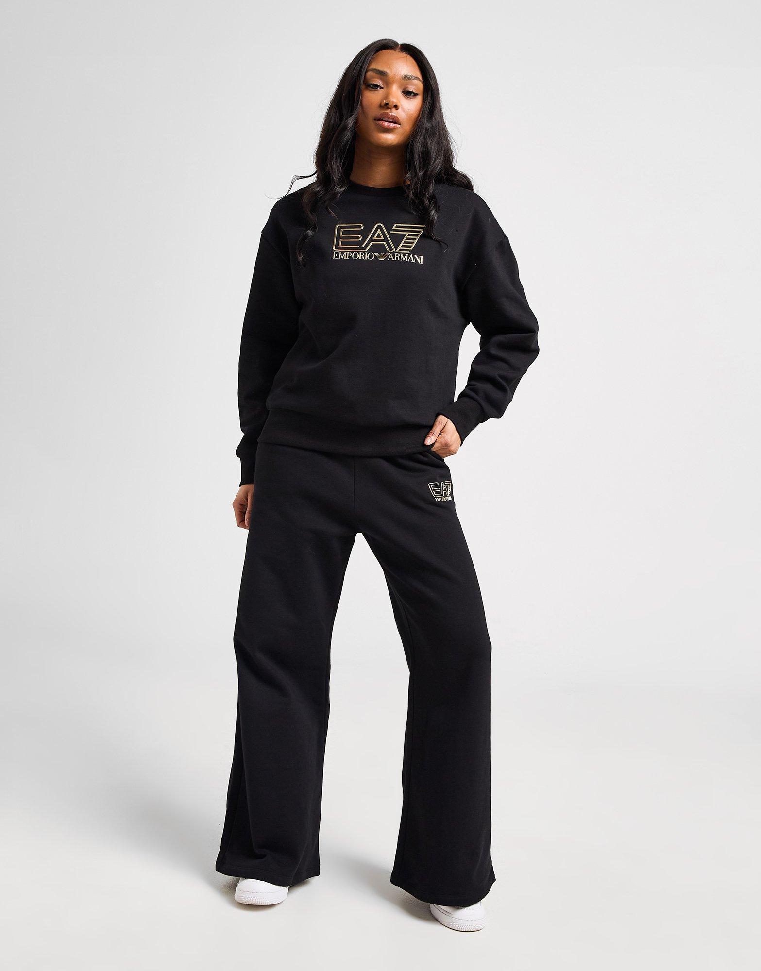 EA7 Emporio Armani Shine Logo Crew Sweatshirt