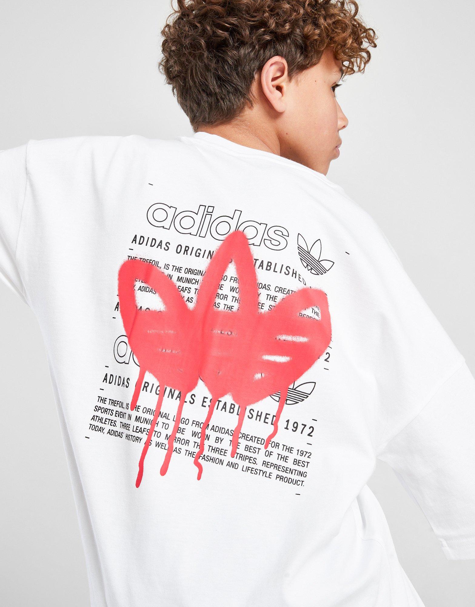 adidas Originals Graffiti Trefoil T-Shirt Kinder