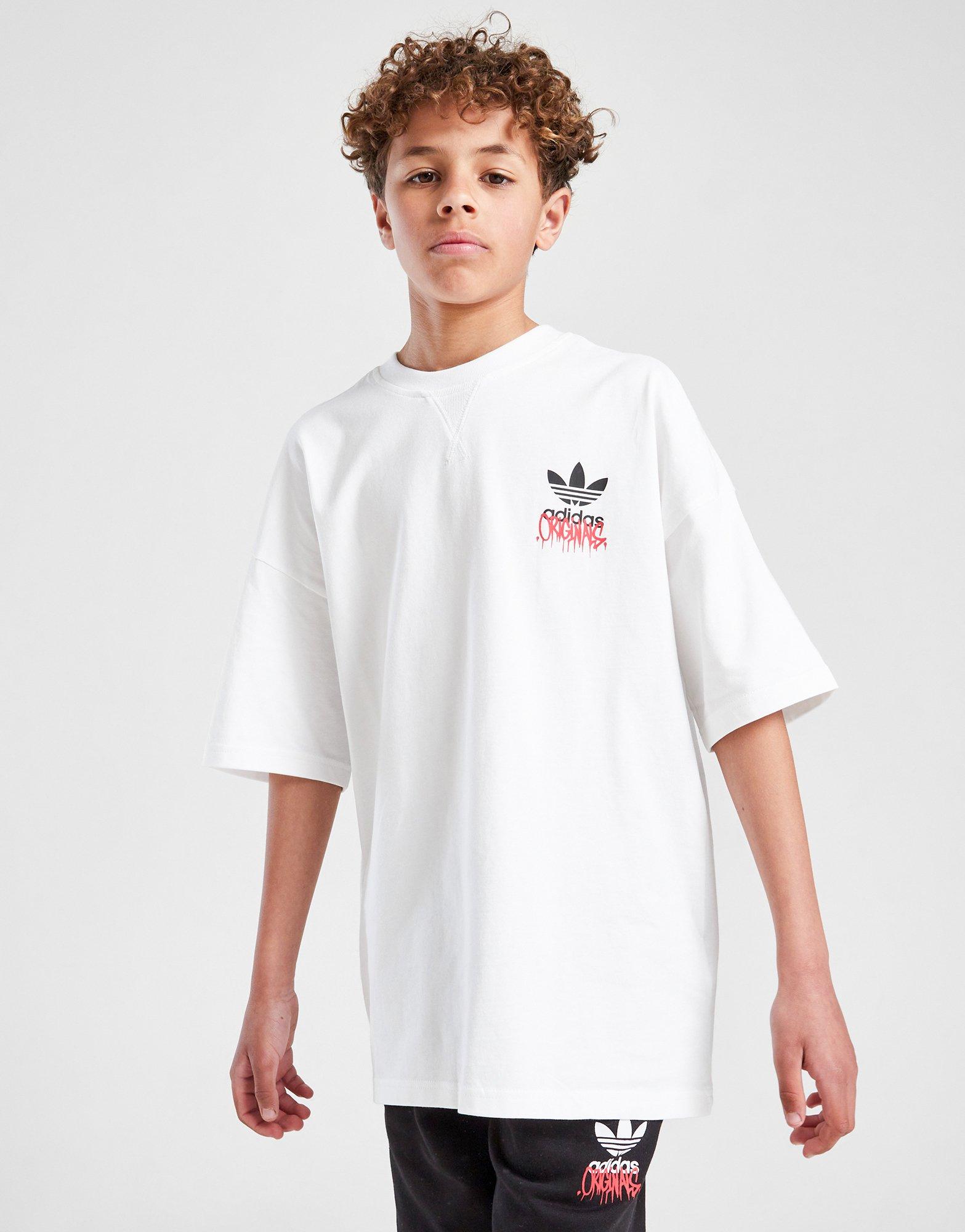 adidas Originals Graffiti Trefoil T-Shirt Kinder