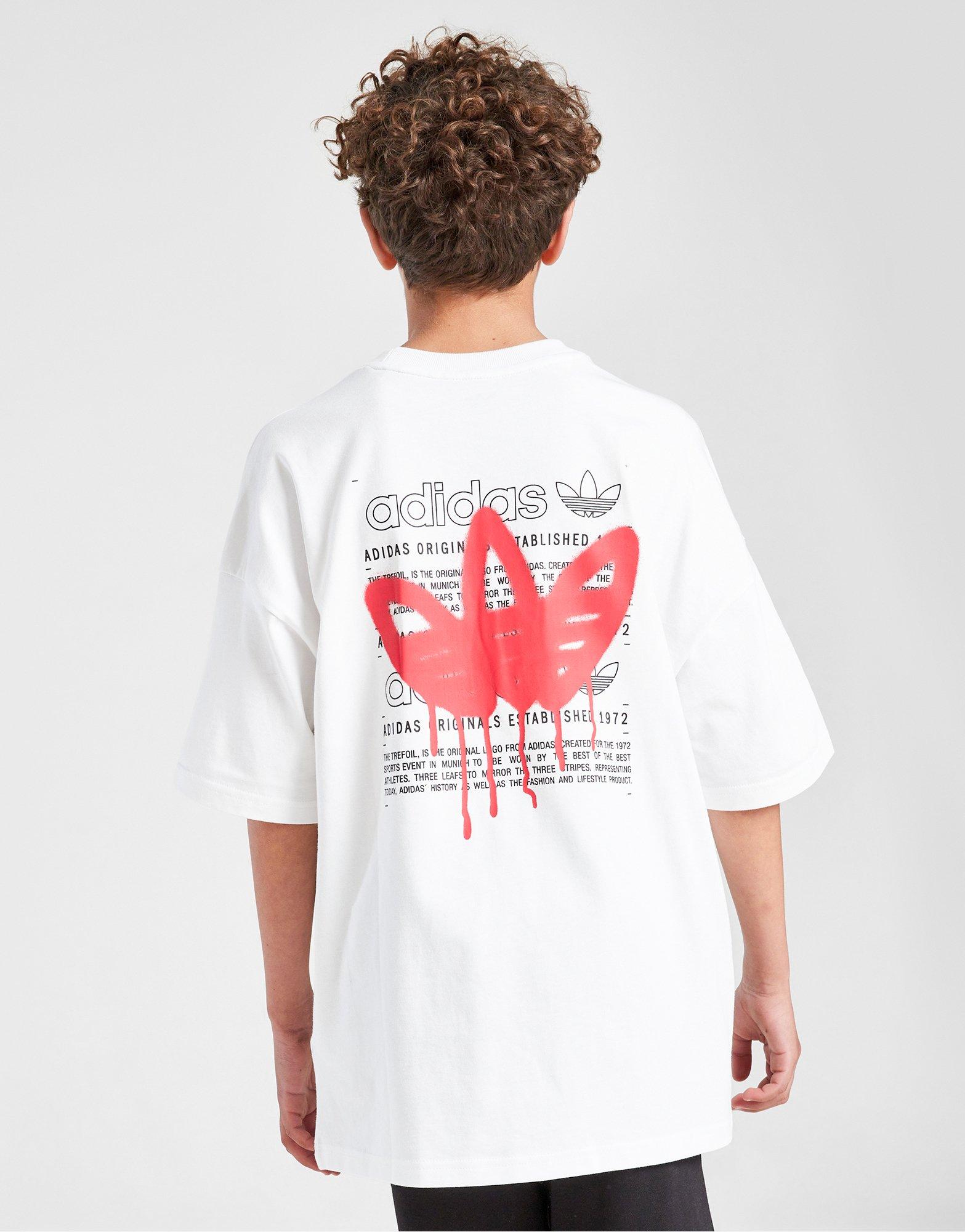 adidas Originals Graffiti Trefoil T-Shirt Kinder