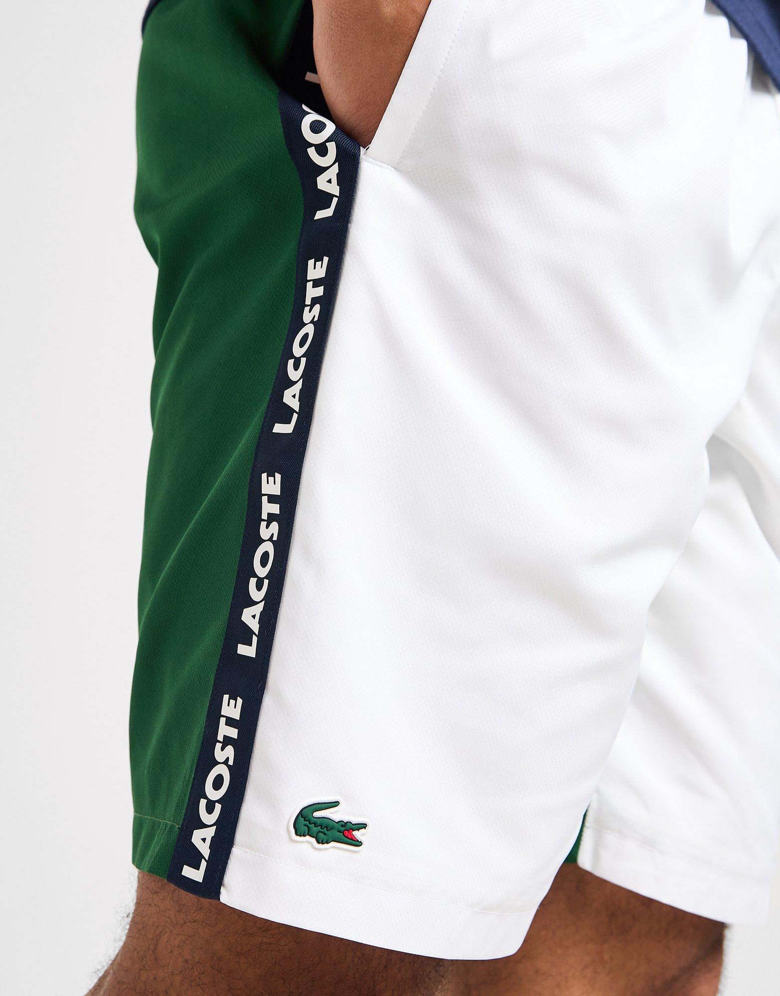 Lacoste Colour Block Tape Shorts