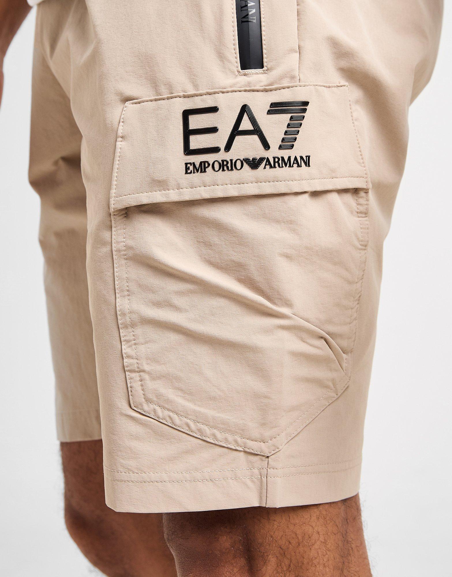 EA7 Emporio Armani Woven Tech Cargo Shorts