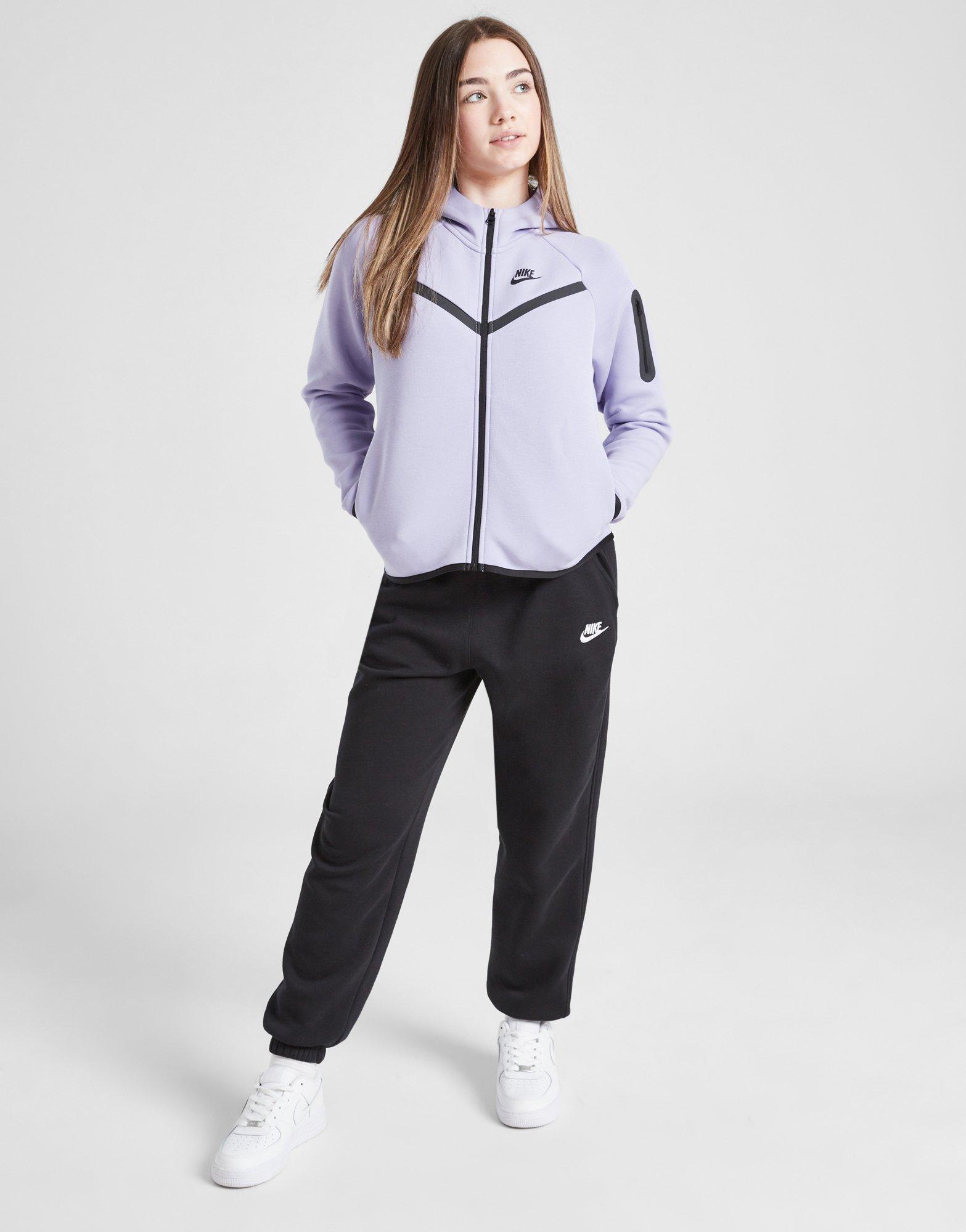 Nike Girls\' Tech Fleece Full Zip Hoodie Junior