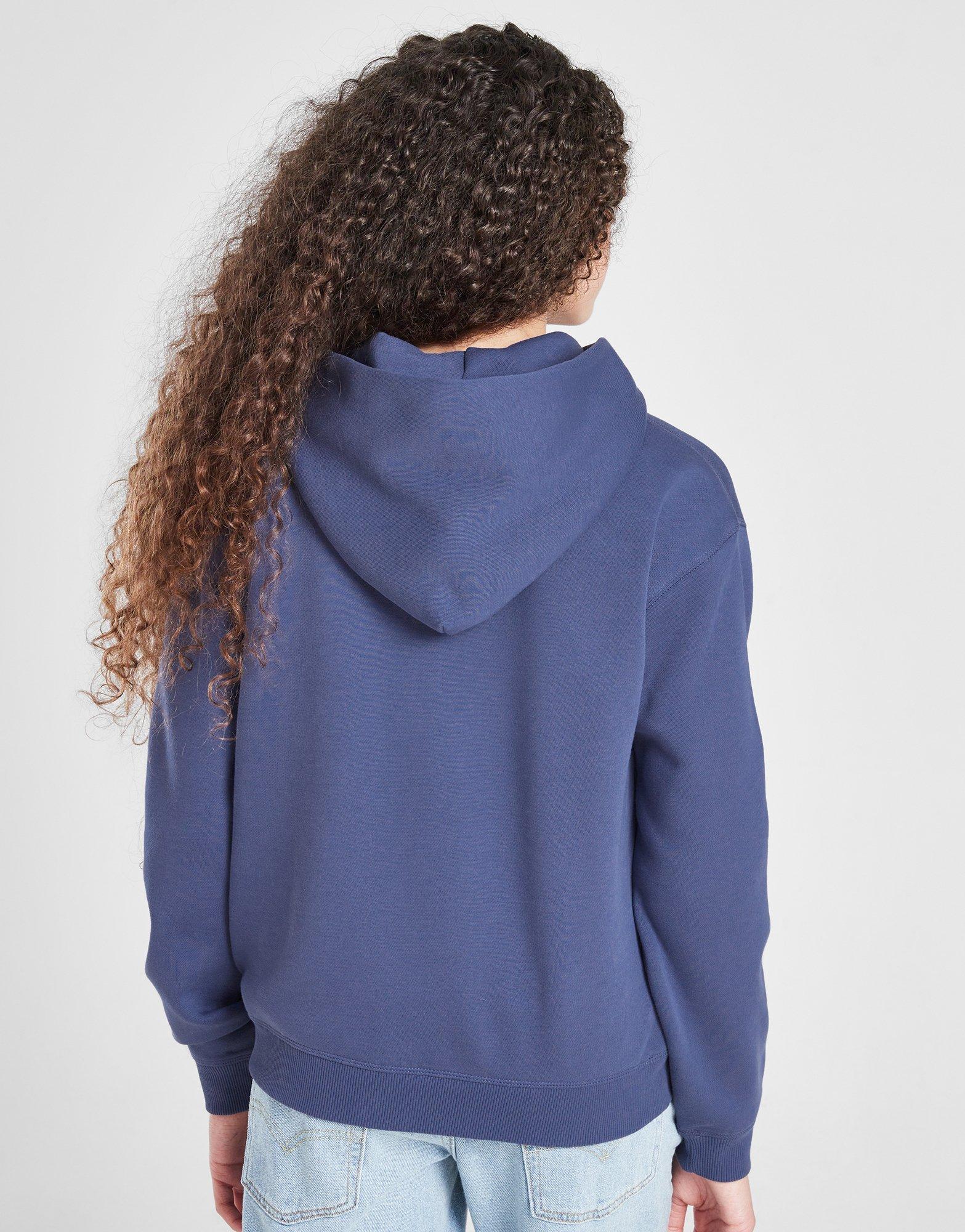 New Balance Girls\' Arch Logo Full Zip Hoodie Kinder