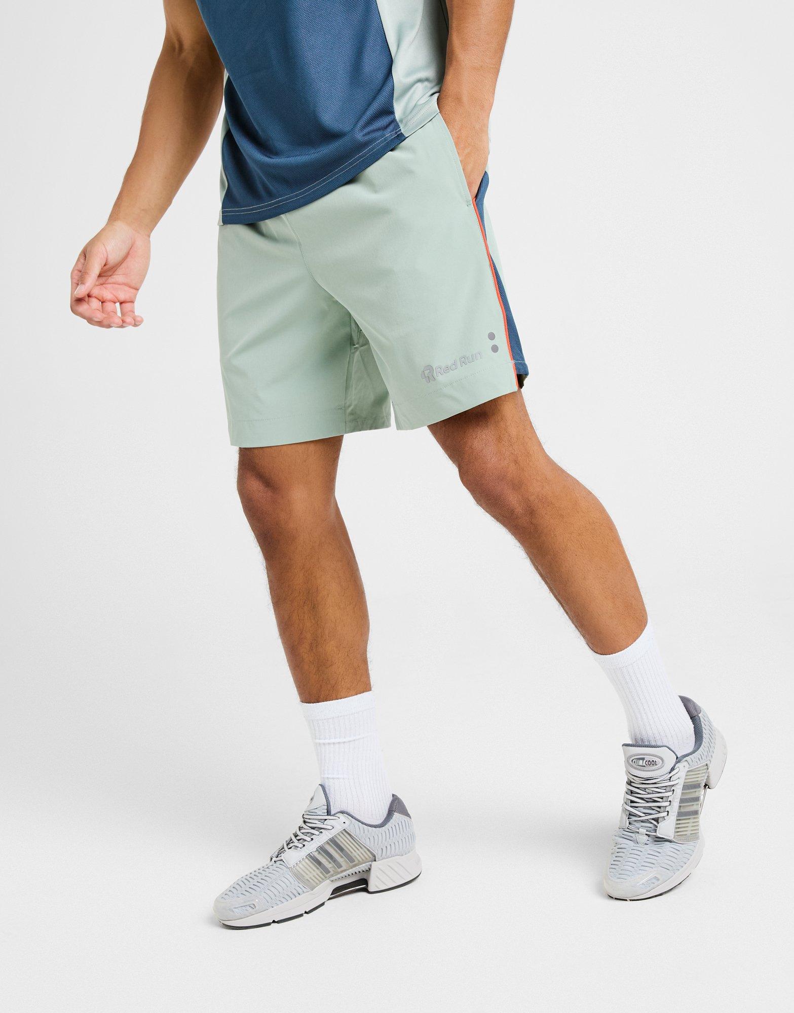 Red Run Activewear Sport Shorts