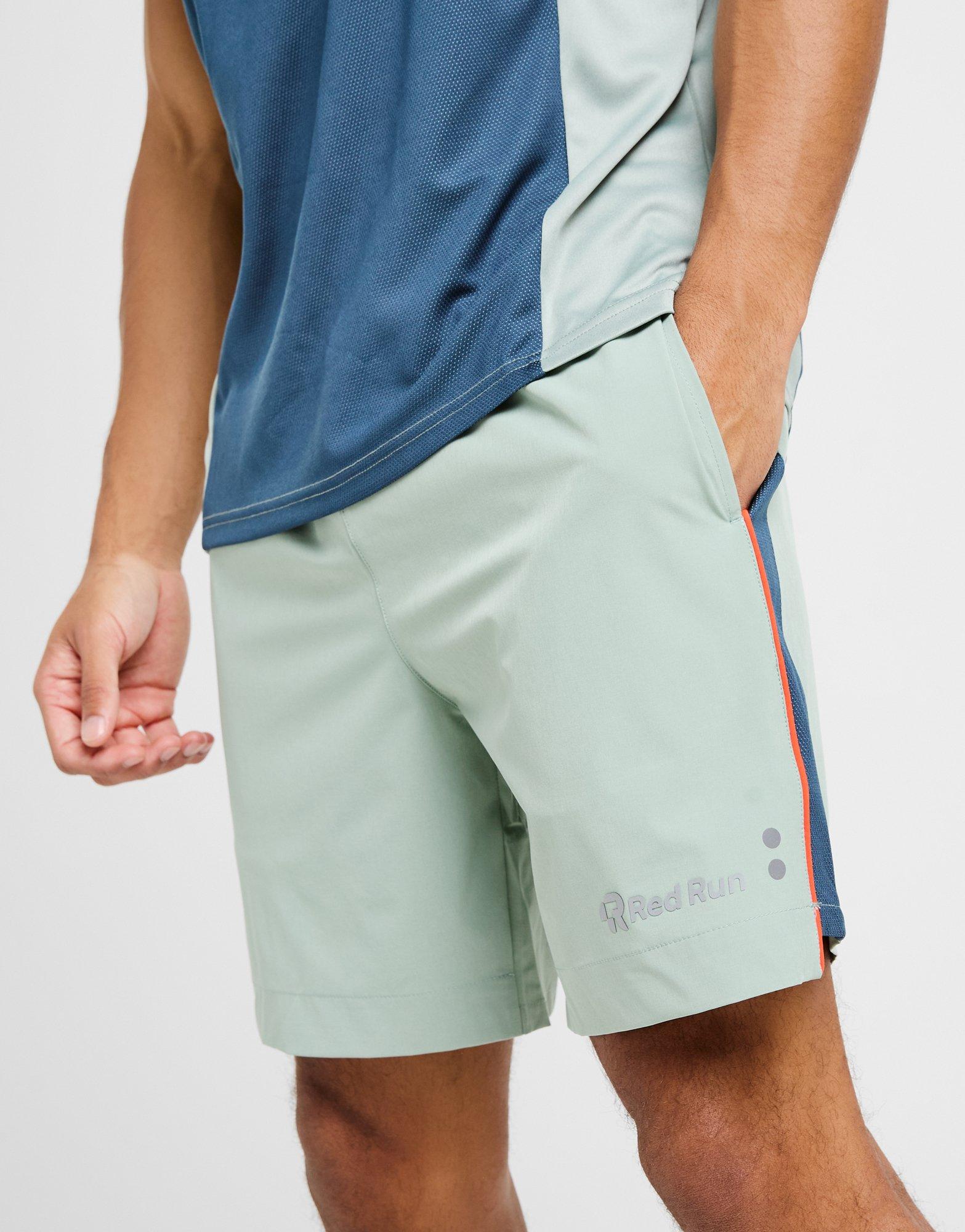 Red Run Activewear Sport Shorts