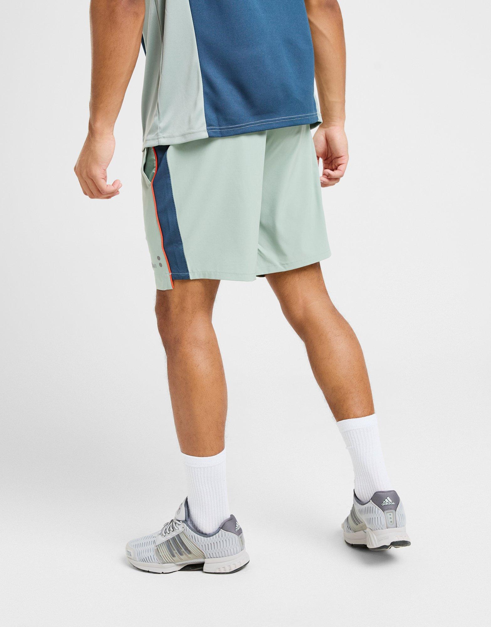 Red Run Activewear Sport Shorts