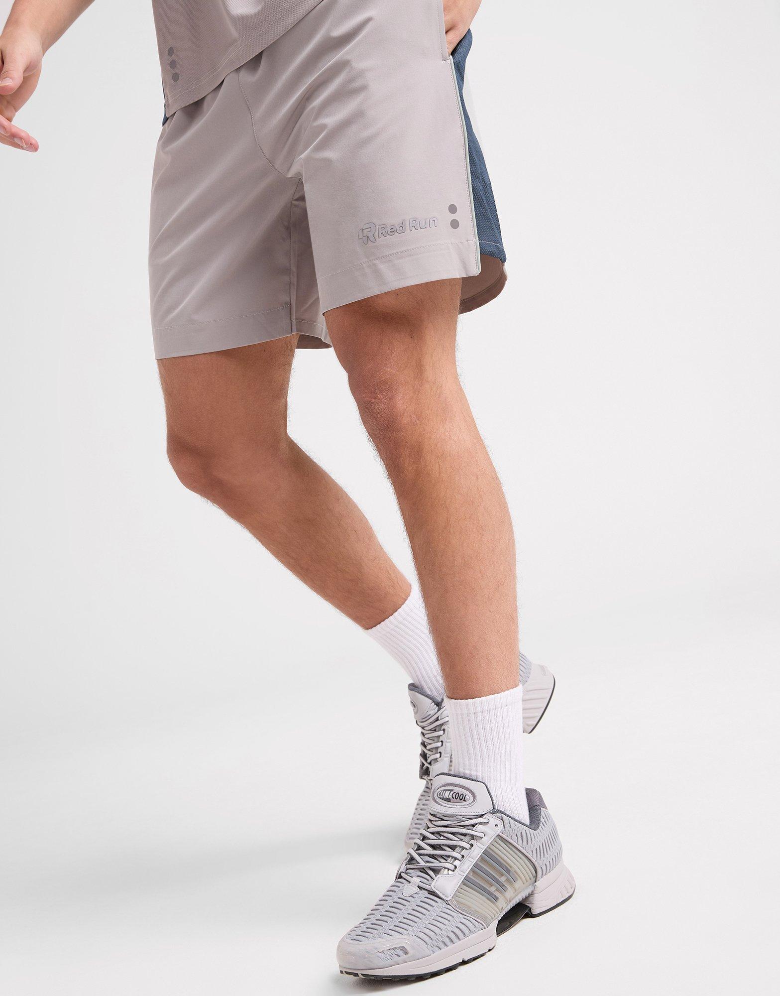 Red Run Activewear Sport Shorts