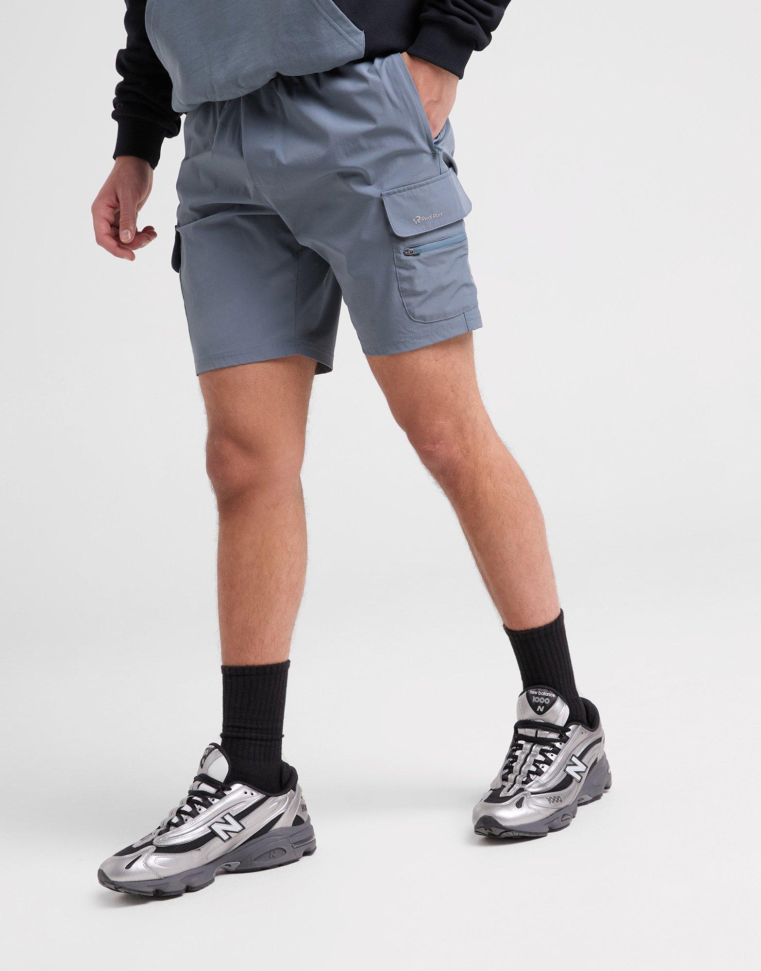 Red Run Activewear Cargo Shorts