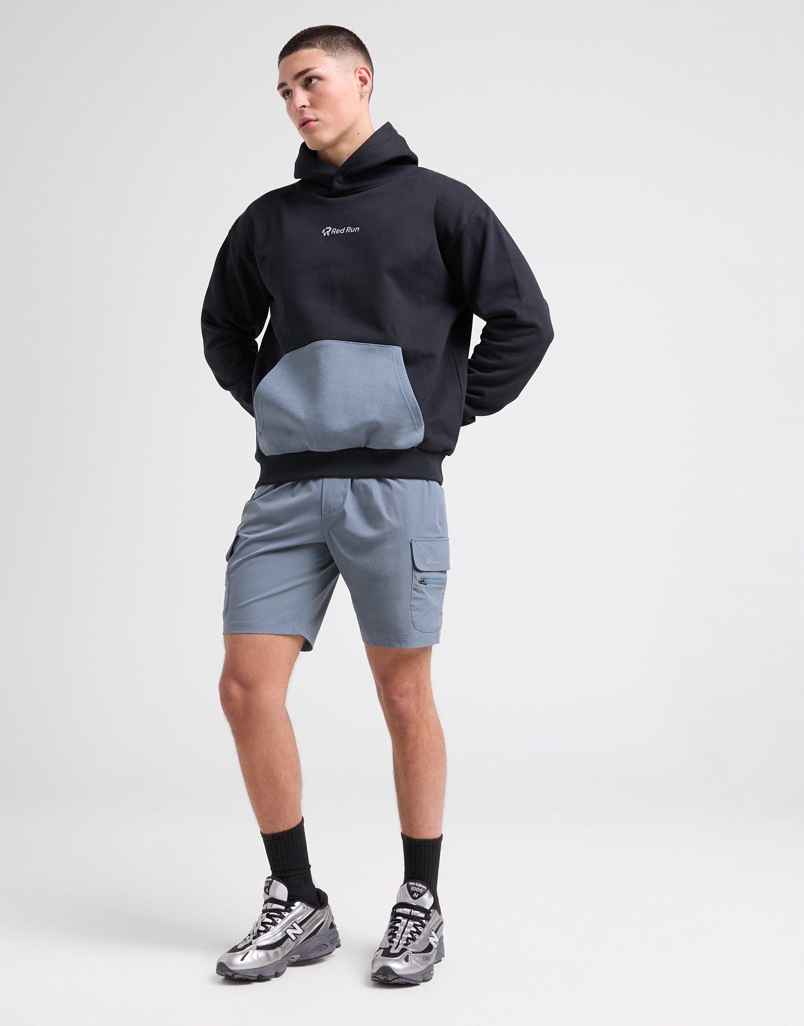 Red Run Activewear Cargo Shorts