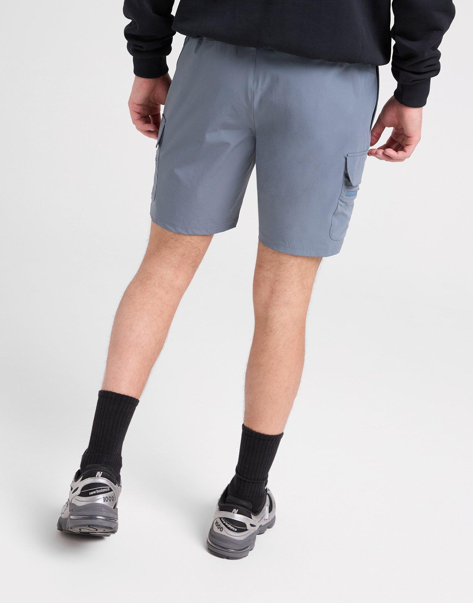 Red Run Activewear Cargo Shorts