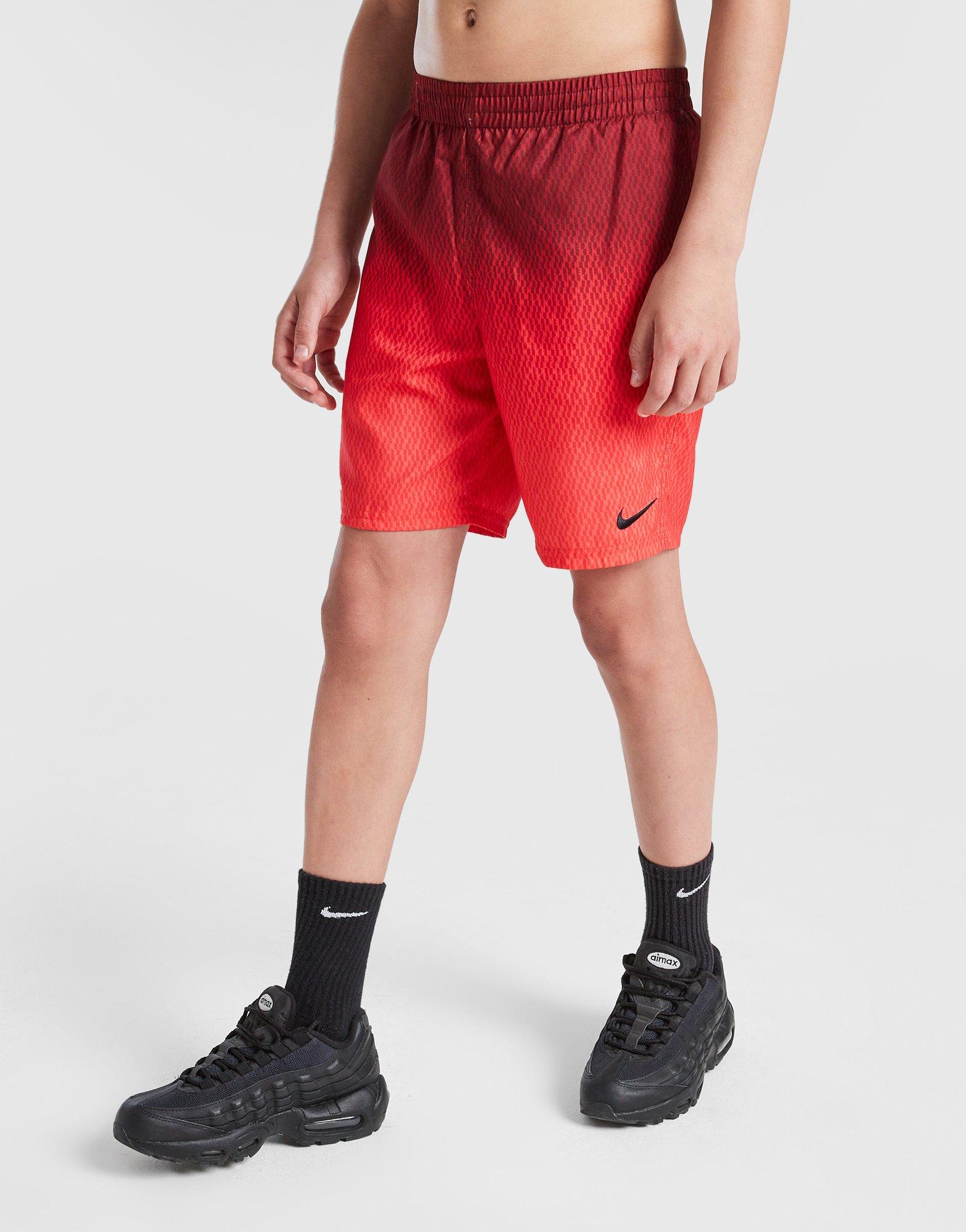 Nike All Over Print Fade Swim Shorts Junior