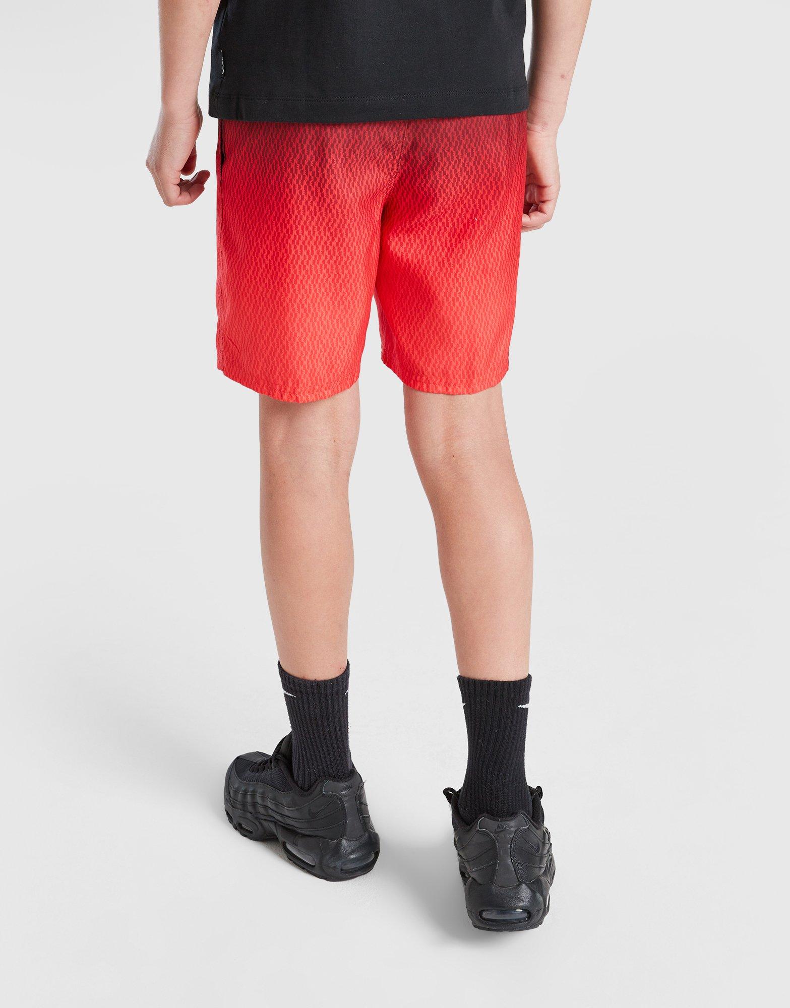 Nike All Over Print Fade Swim Shorts Junior