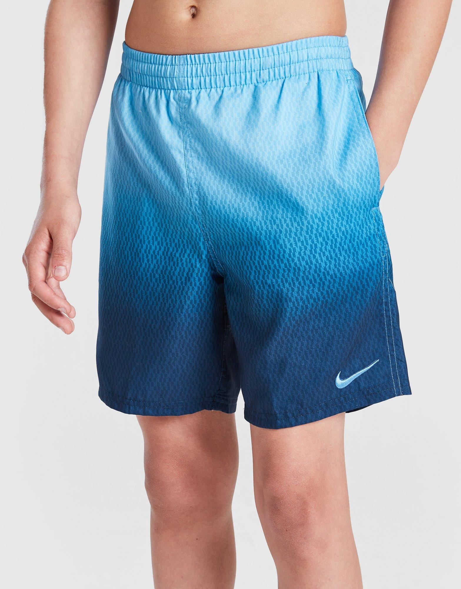Nike All Over Print Fade Swim Shorts Junior