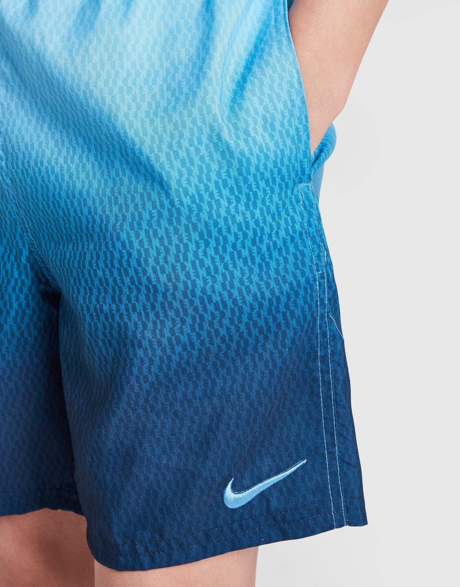 Nike All Over Print Fade Swim Shorts Junior