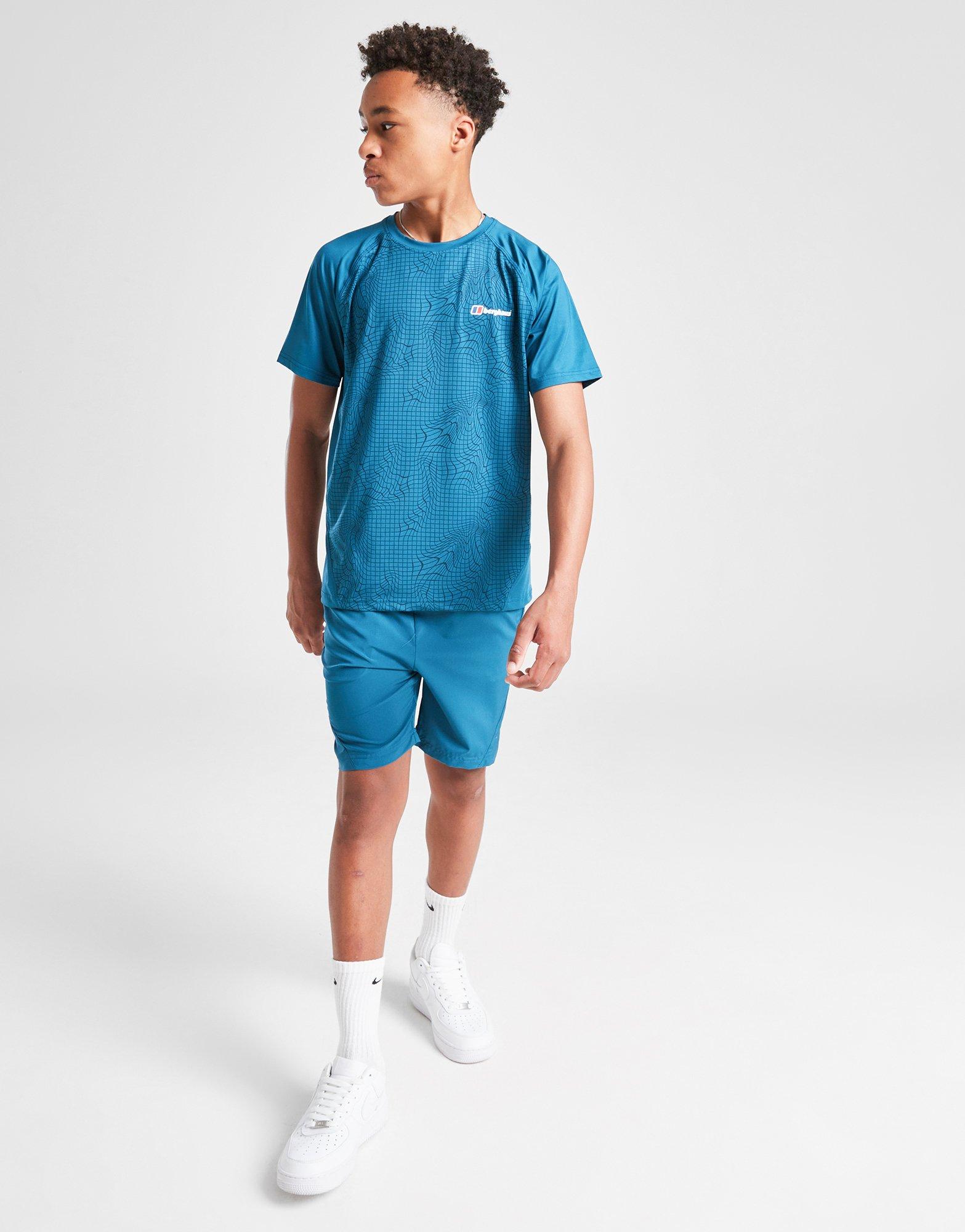 Berghaus All Over Print Grid T-Shirt Kinder