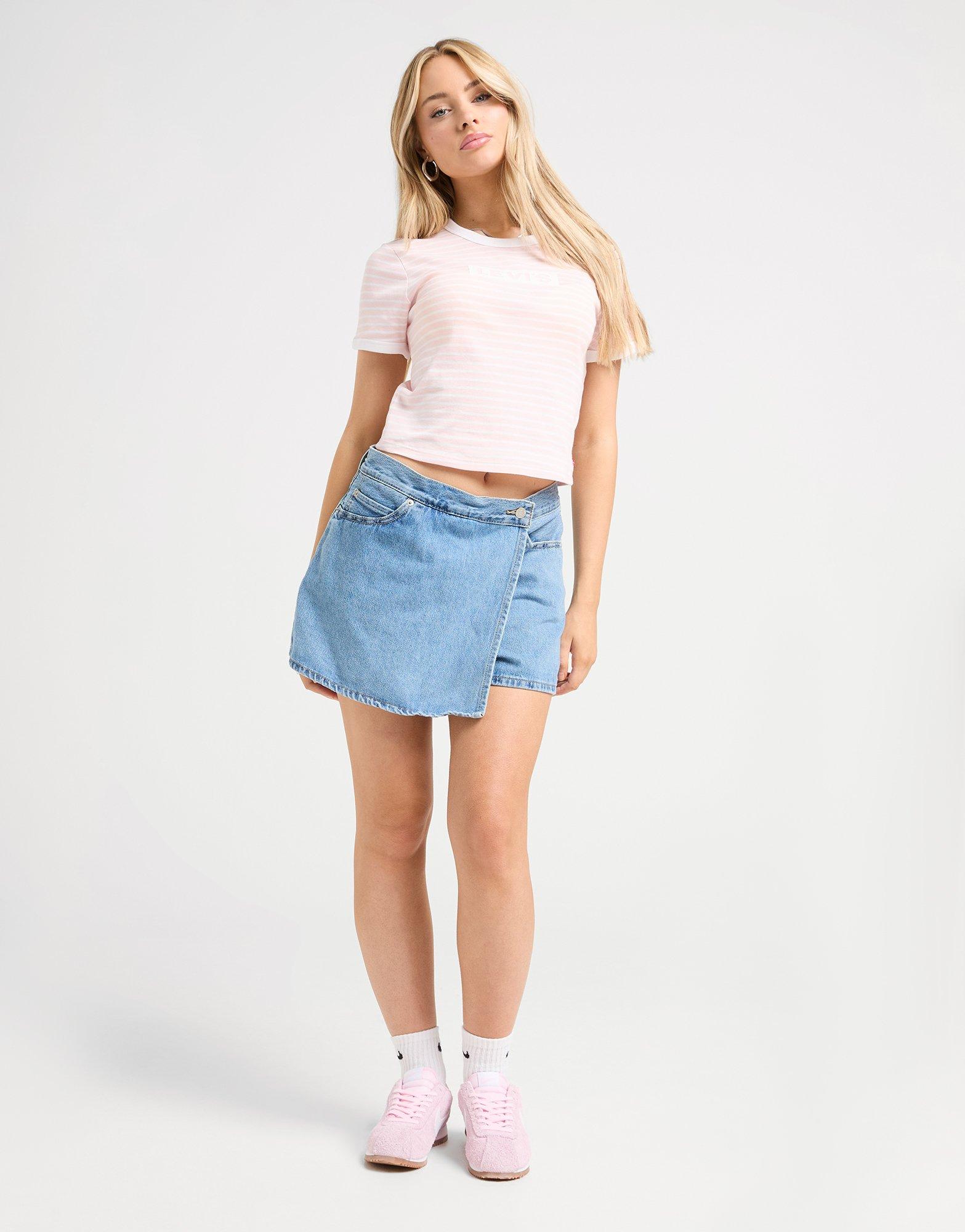 LEVI\'S Denim Wrap Skort