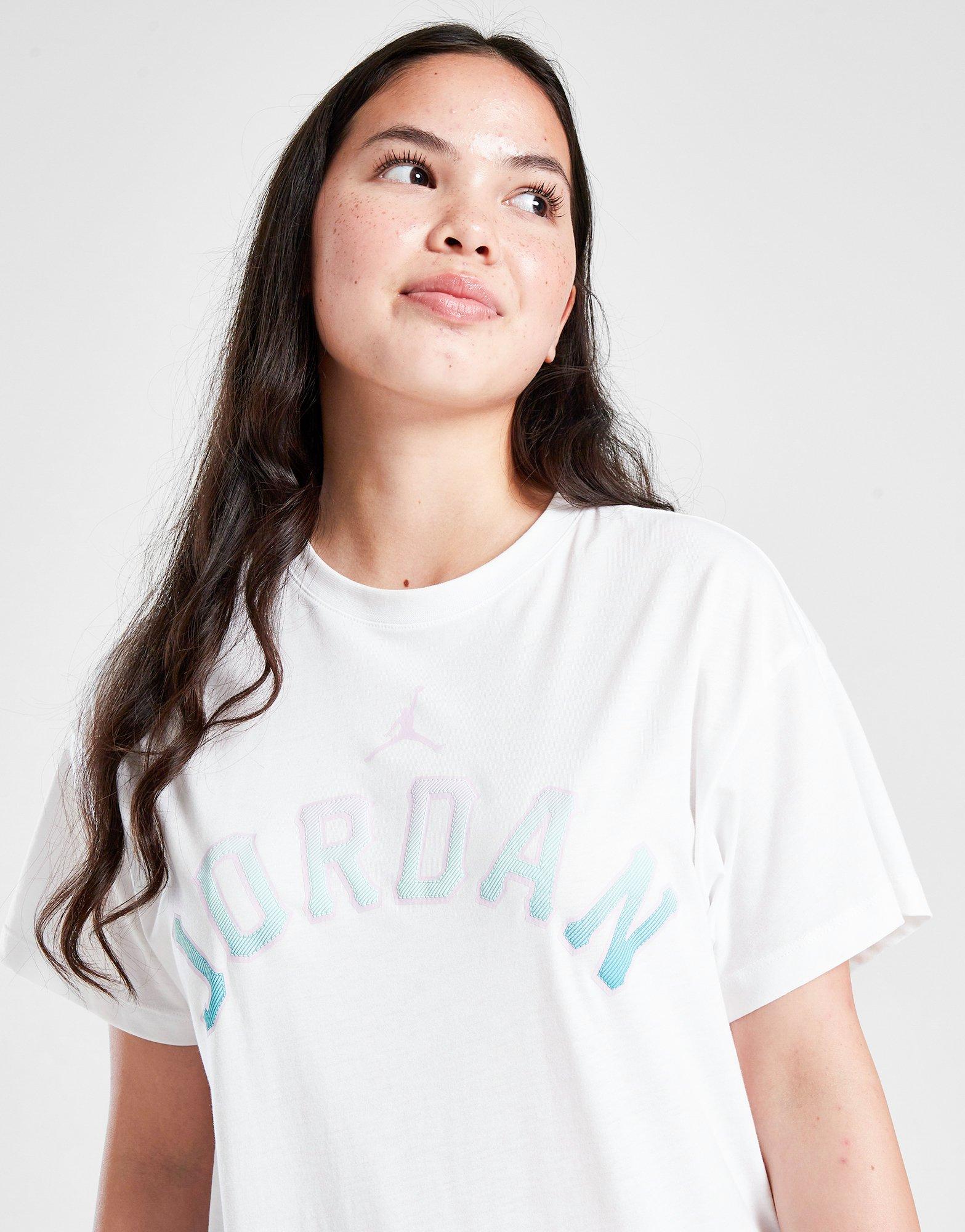Jordan Girls\' Fade Back Graphic T-Shirt Kinder