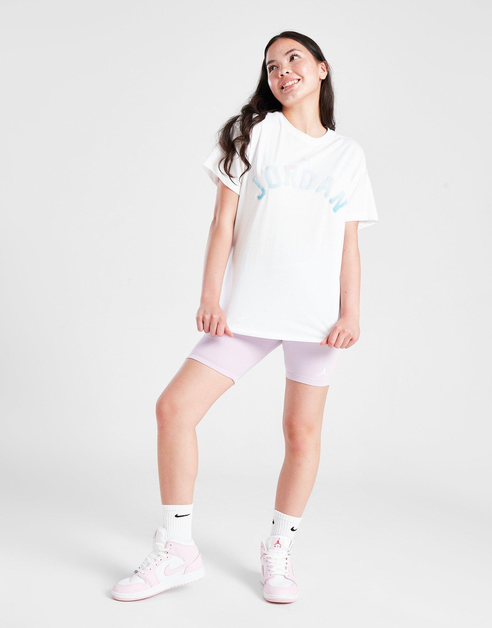 Jordan Girls\' Fade Back Graphic T-Shirt Kinder