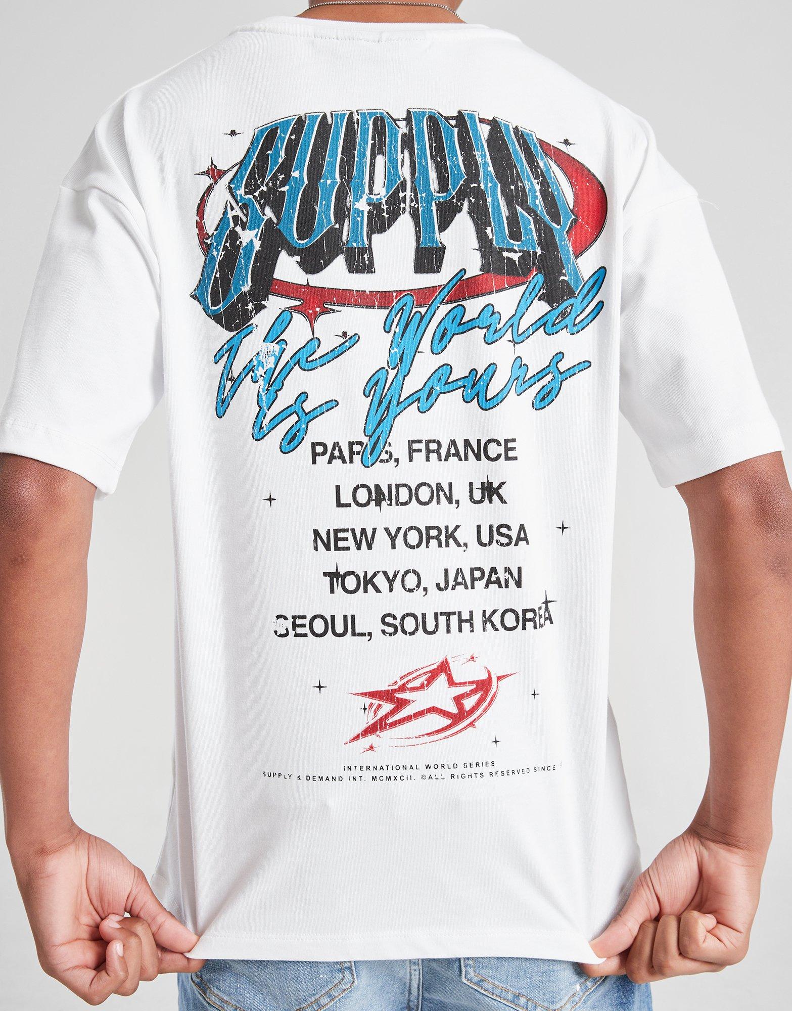 Supply & Demand Chrome Star T-Shirt Kinder