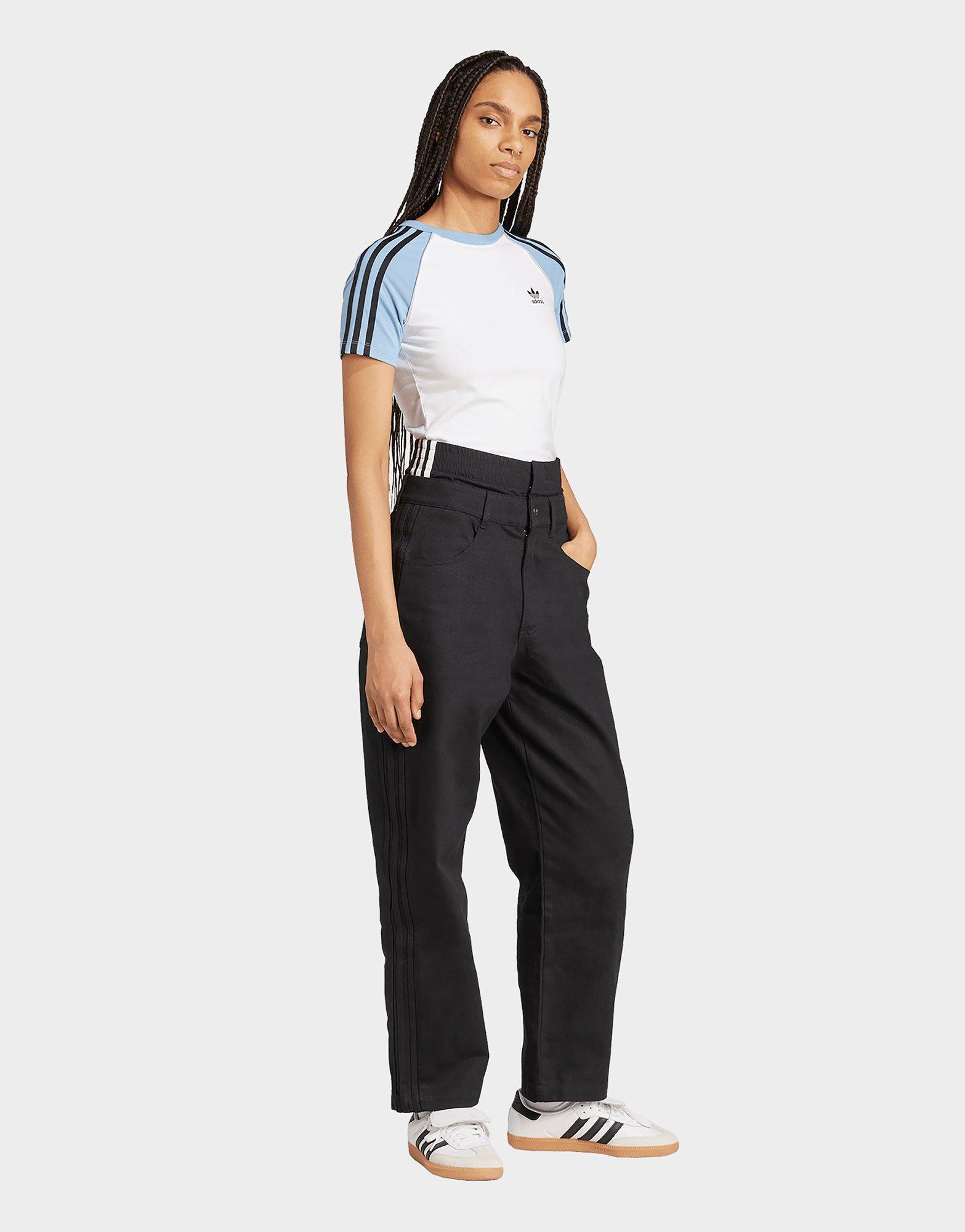 adidas Adicolor 3-Streifen Raglan Slim T-Shirt