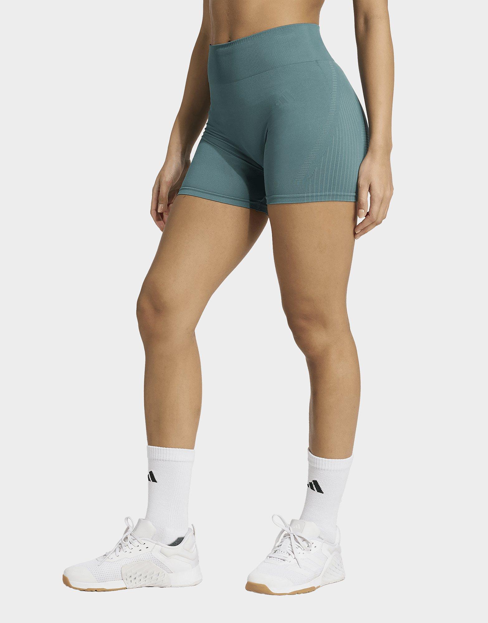 adidas Workout Essentials Leggings aus Strickmaterial, 4 Zoll.