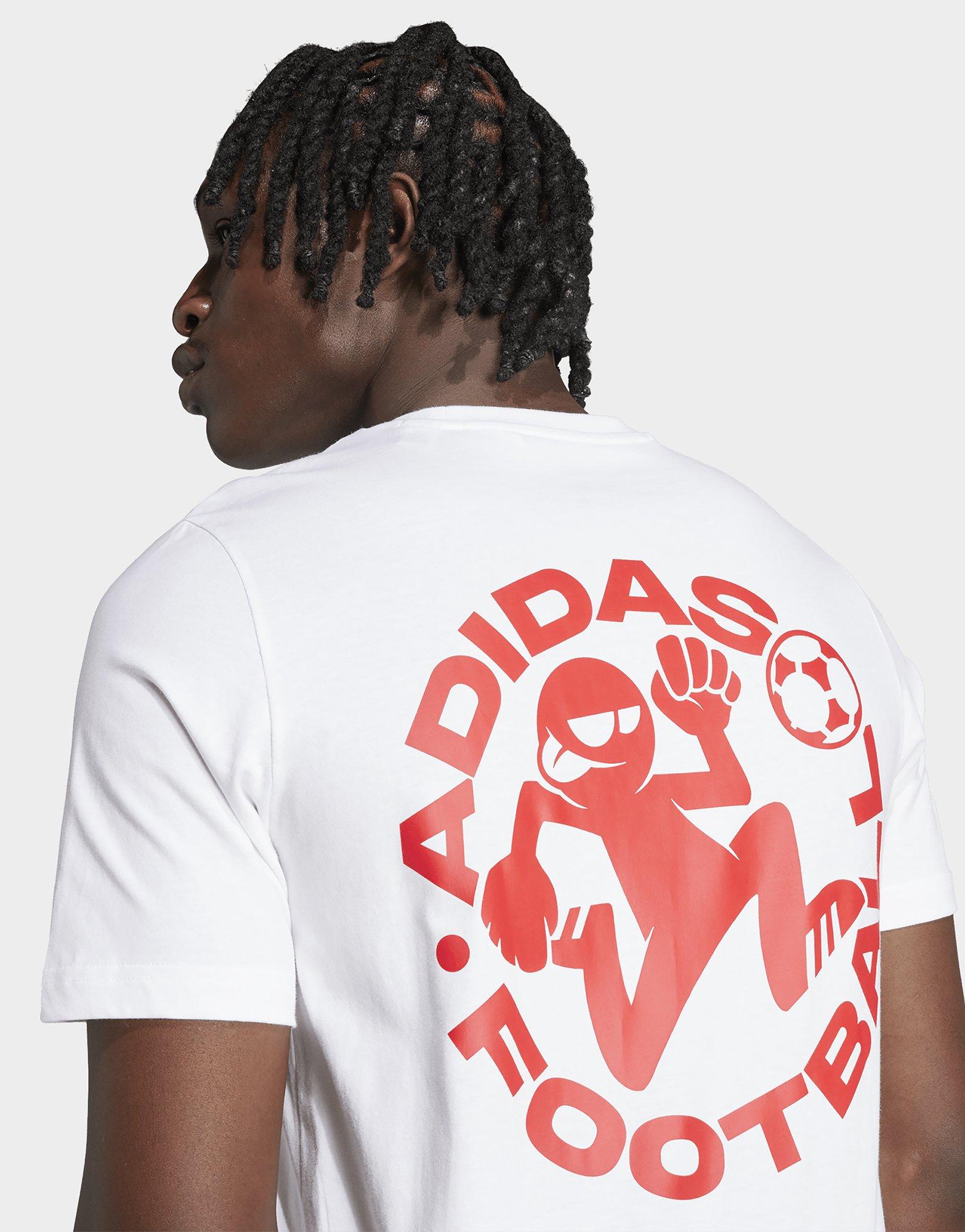 adidas Football Sticker Graphic T-Shirt