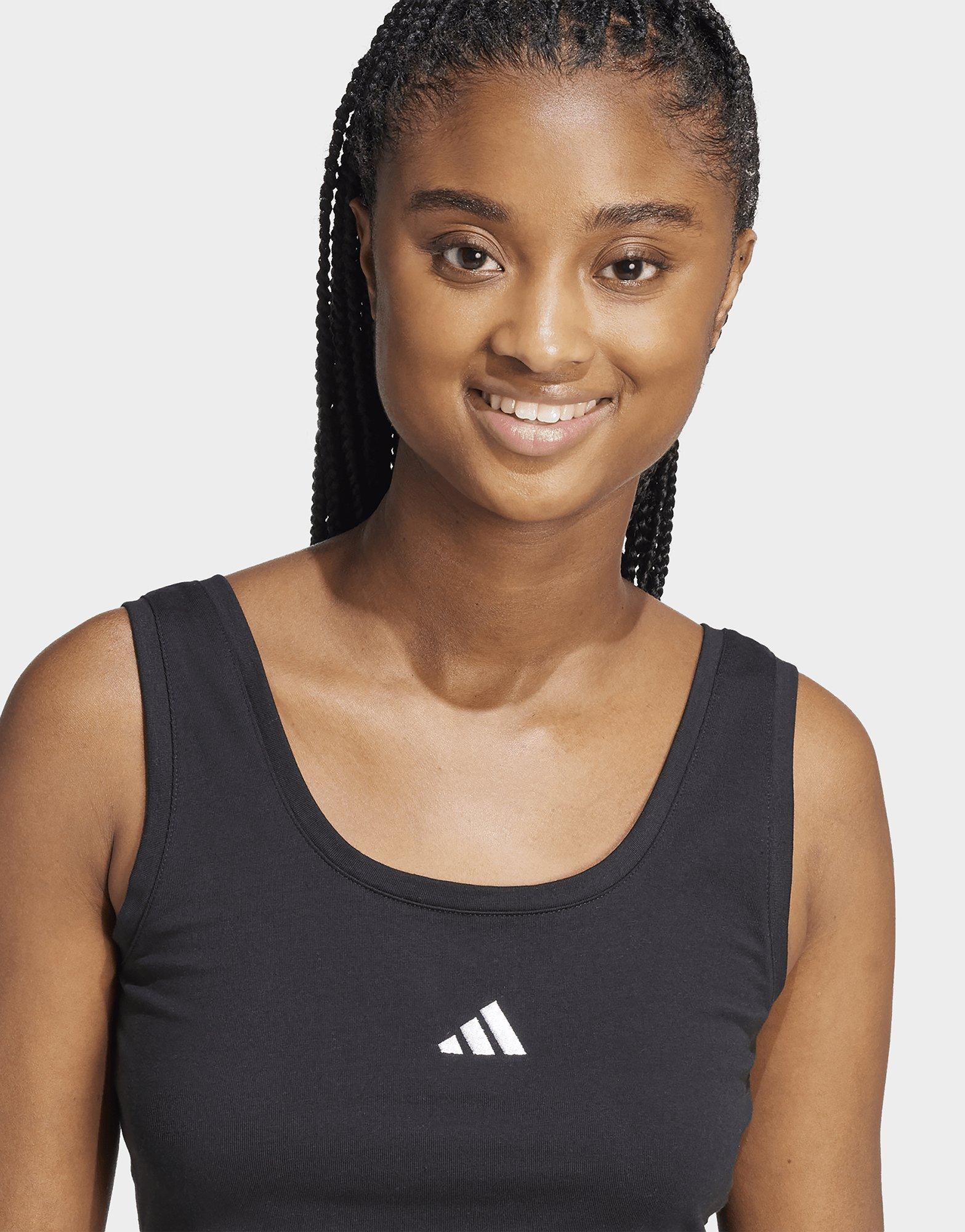 adidas Essentials Small Logo Cotton Lifestyle Tanktop